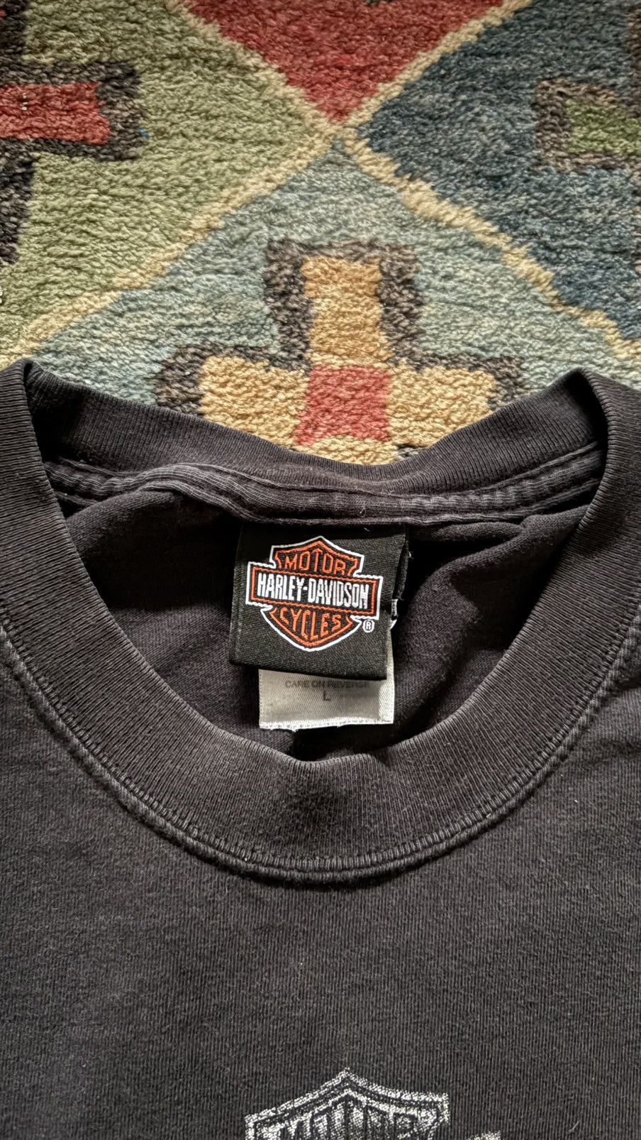 Harley Davidson RARE‼️ vintage 🦅🇺🇸 Harley Davidson Tee Size US L / EU 52-54 / 3 - 6 Thumbnail