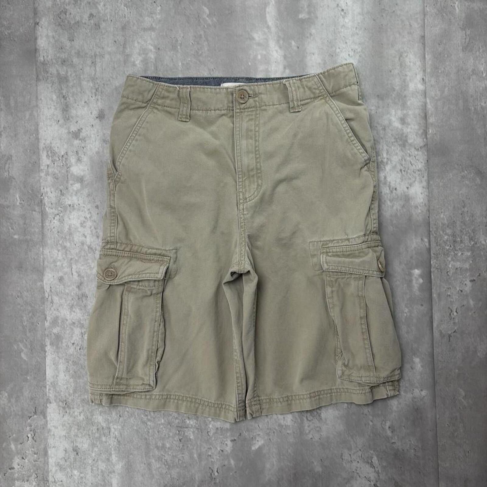 Other Y2K River Canyon Blues Grunge Baggy Cargo Skater Shorts Size 27" / US 4 / IT 40 - 2 Thumbnail