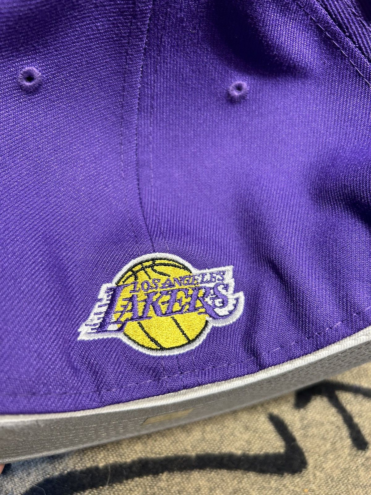 NBA × New Era × October's Very Own OVO x Los Angeles Lakers x New Era Fitted Size ONE SIZE - 7 Thumbnail