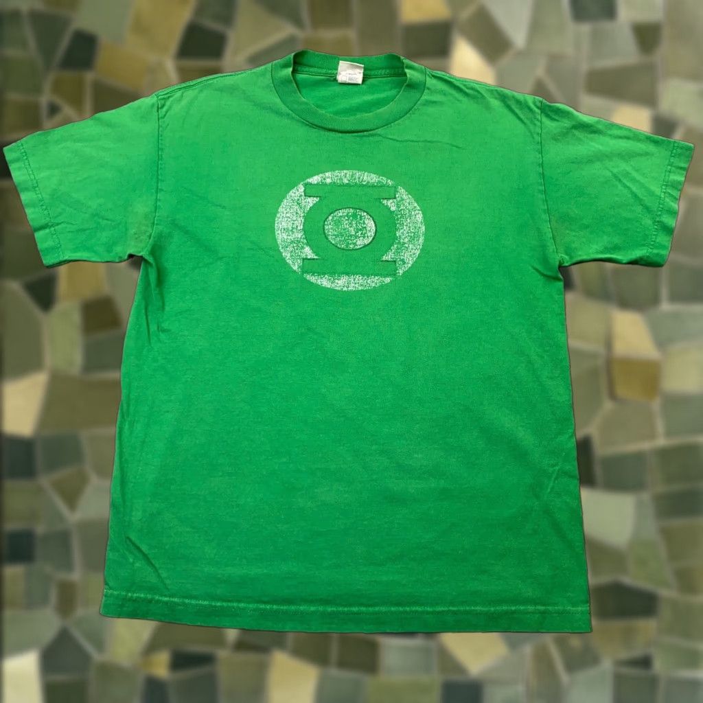 DC Comics DC Comics Green Lantern Shirt Mens Medium Green Graphic Tee 2000s Superhero Size US M / EU 48-50 / 2 - 1 Thumbnail