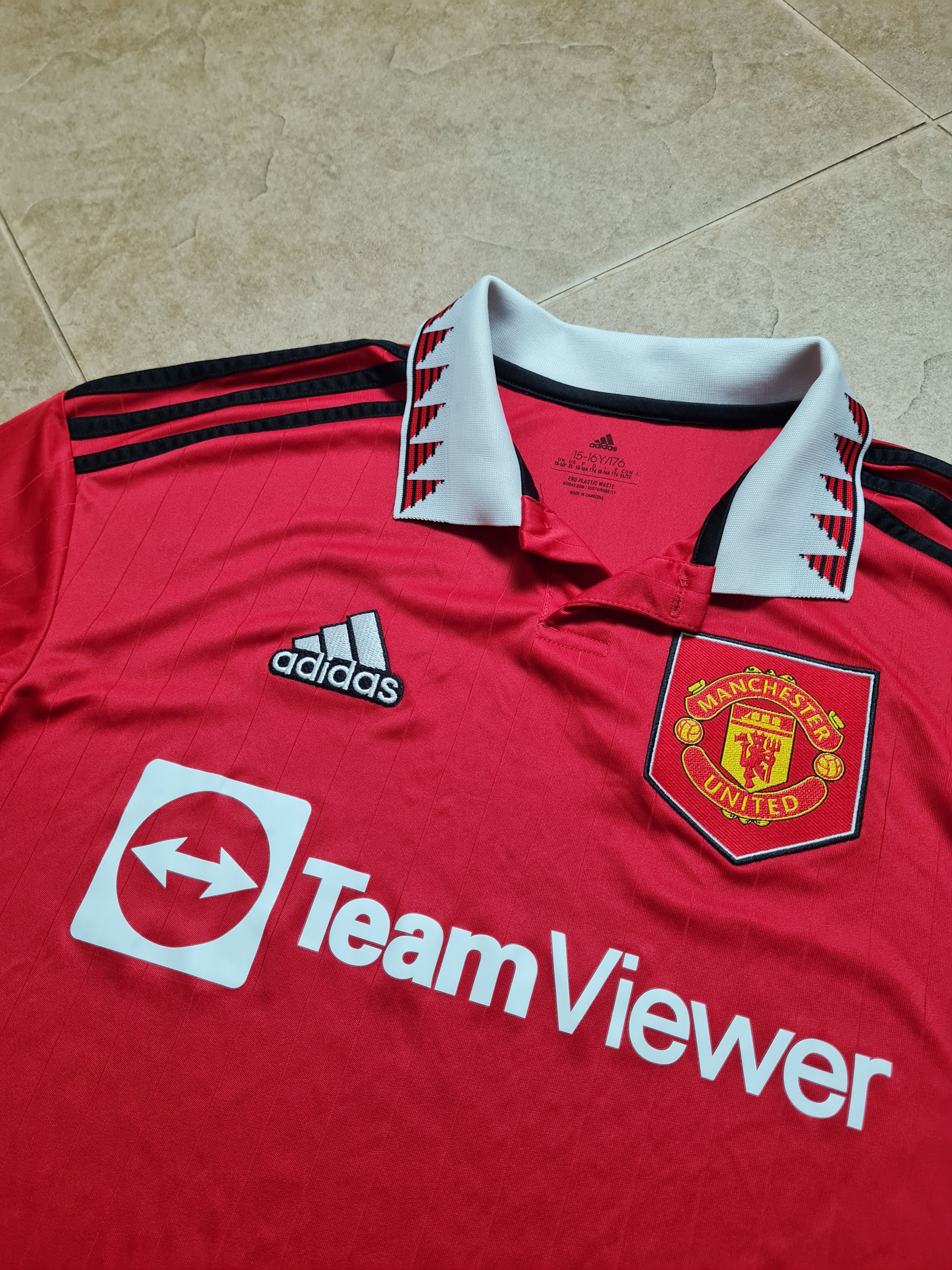 Adidas Adidas Manchester United 22/23 Home Jersey Soccer H64049 Size US S / EU 44-46 / 1 - 2 Thumbnail