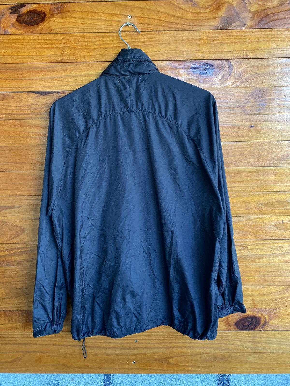 Ne-Net Ne-net Black Cat Face Nylon Windbreaker Jacket – Japan Size US M / EU 48-50 / 2 - 9 Thumbnail