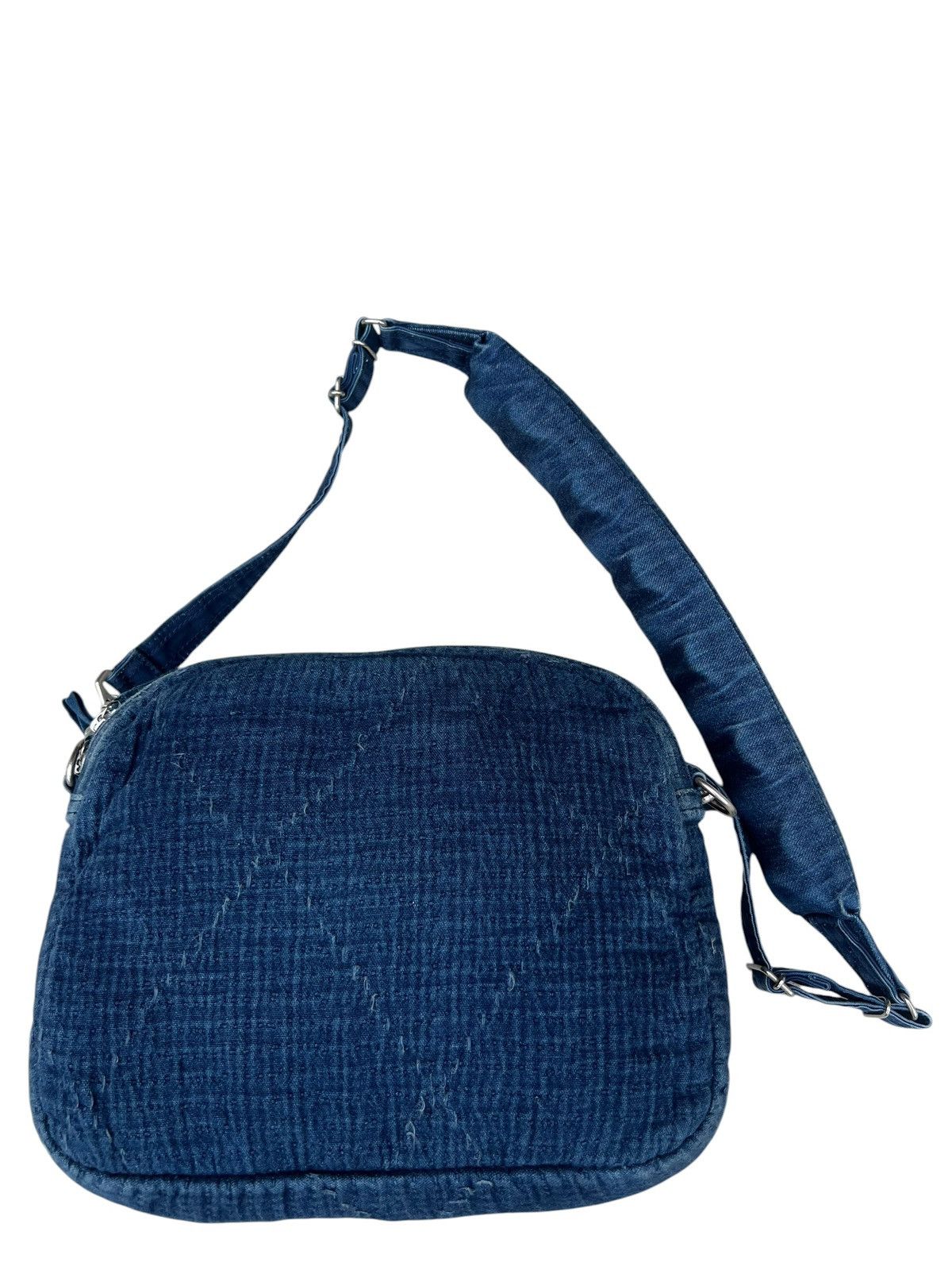 Porter Classic Porter Classic X Muatsu Fade Indigo Newton Sashiko Sling Bag Size ONE SIZE - 9 Thumbnail