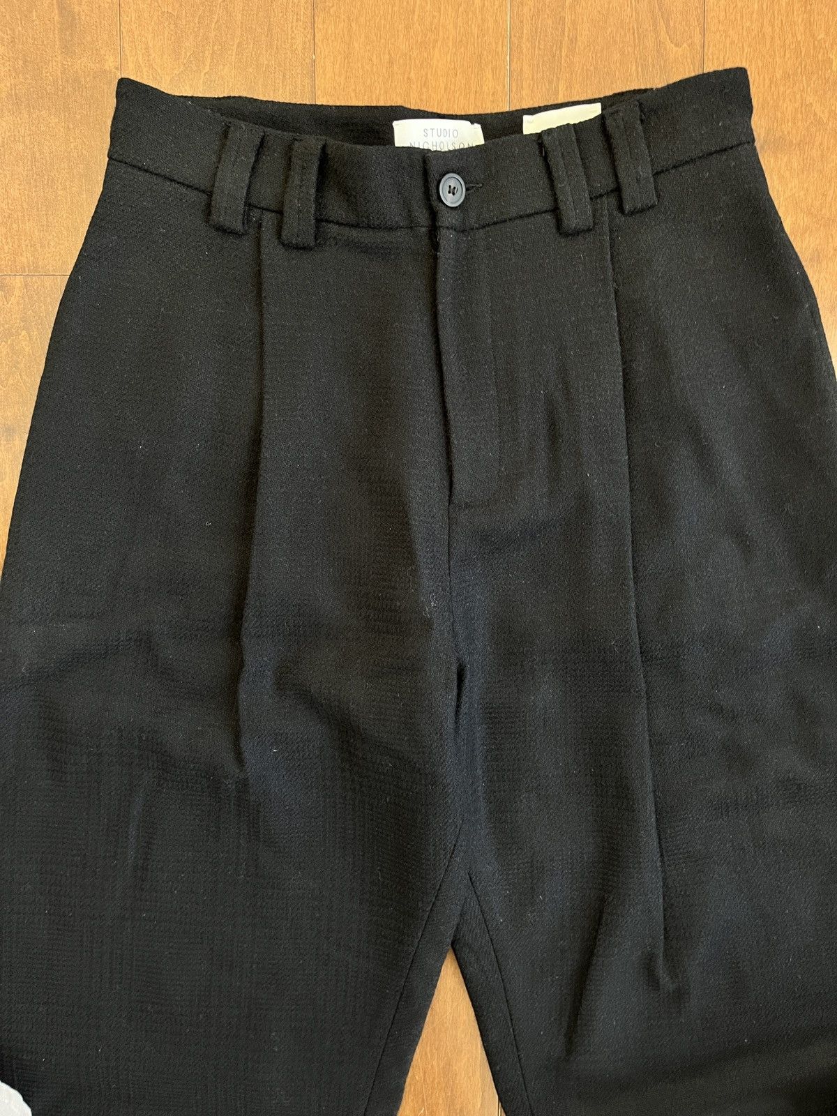 Studio Nicholson BUSHEL SNM PLEATED TROUSER Size 34R - 2 Thumbnail