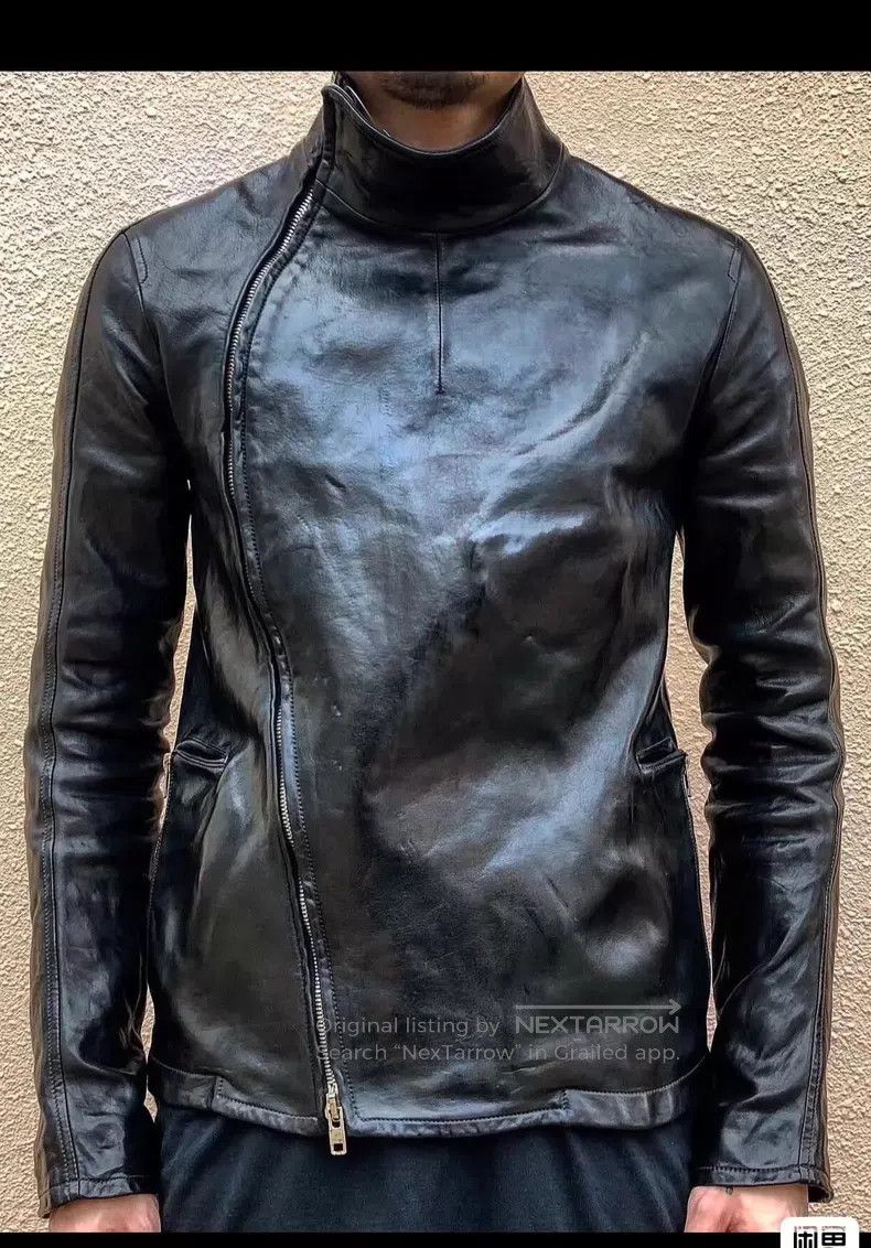 Carol Christian Poell Carol Christian Poell Fencing Leather Jacket Size US L / EU 52-54 / 3 - 8 Thumbnail