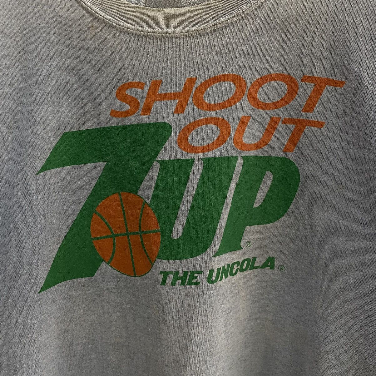 Champion vintage 1990s Champion 7-Up "Shoot Out" crewneck sweatshirt Size US L / EU 52-54 / 3 - 5 Thumbnail