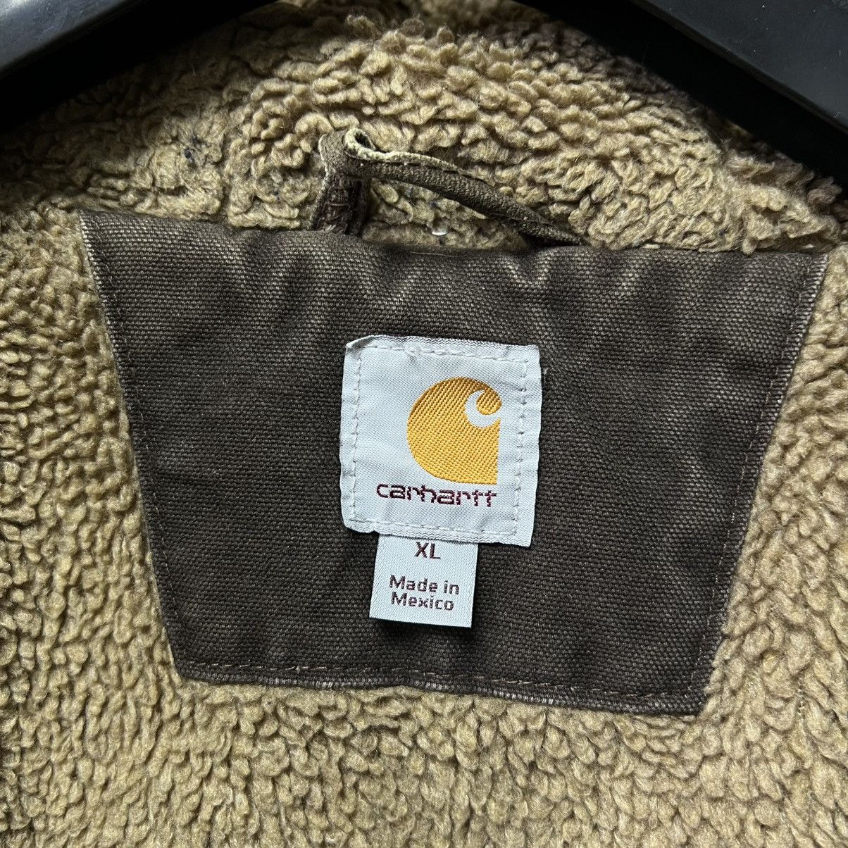 Carhartt Carhartt Sandstone Barlett Jacket Vintage Sherpa Brown faded Size US XL / EU 56 / 4 - 23 Thumbnail