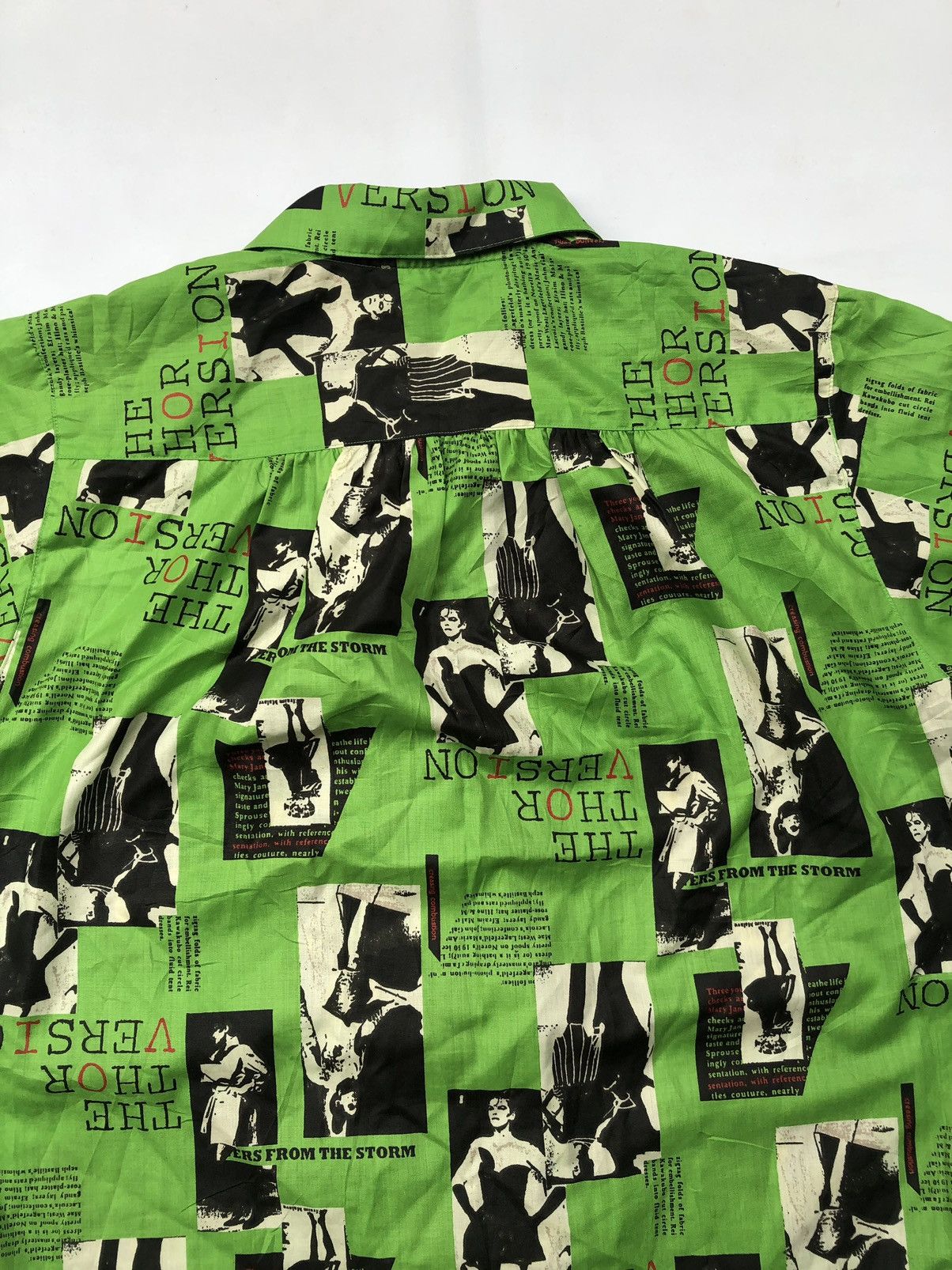 Yohji Yamamoto Japanese Mercredi Yoshimura Perfect Artwork Button Shirt Tee Size US M / EU 48-50 / 2 - 12 Thumbnail