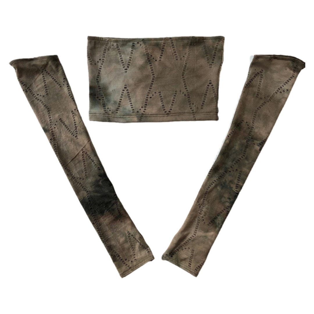 Designer ELYSIAN TOP PURPLE/GREY/BROWN Size S / US 4 / IT 40 - 1 Thumbnail