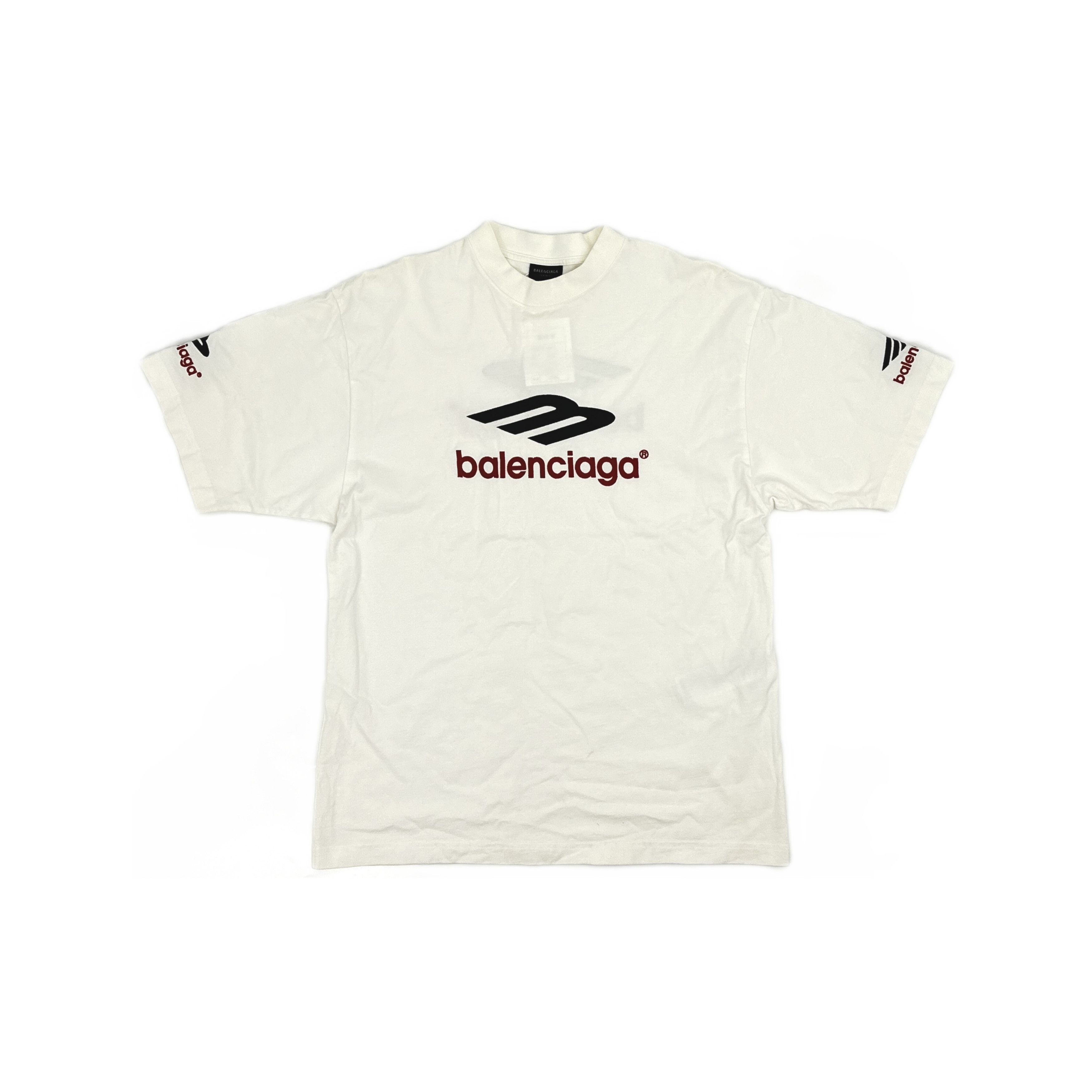 Balenciaga Balenciaga 3B Sports Icon Embroidered T-Shirt Size XS Size US XS / EU 42 / 0 - 1 Thumbnail