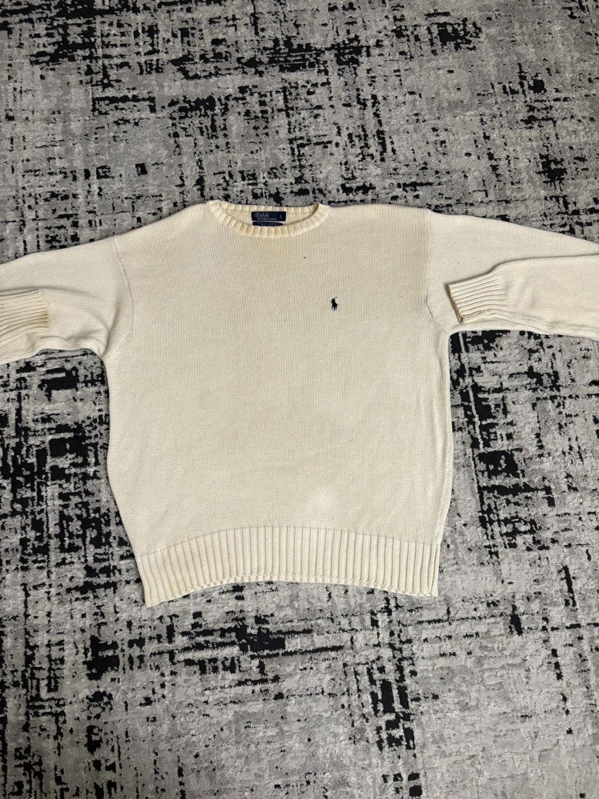 Polo Ralph Lauren Polo Ralph Lauren Vintage Knit Sweater Size US L / EU 52-54 / 3 - 1 Thumbnail