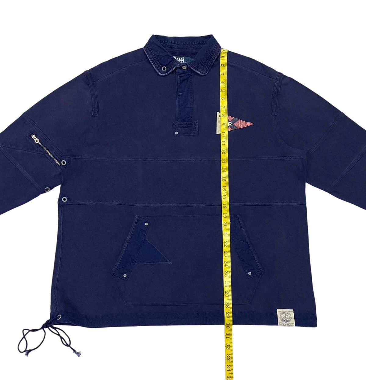 Polo Ralph Lauren × Vintage Vintage Polo Ralph Lauren PRLC Rugby Long Sleeve (Big Size) Size US XXL / EU 58 / 5 - 18 Thumbnail
