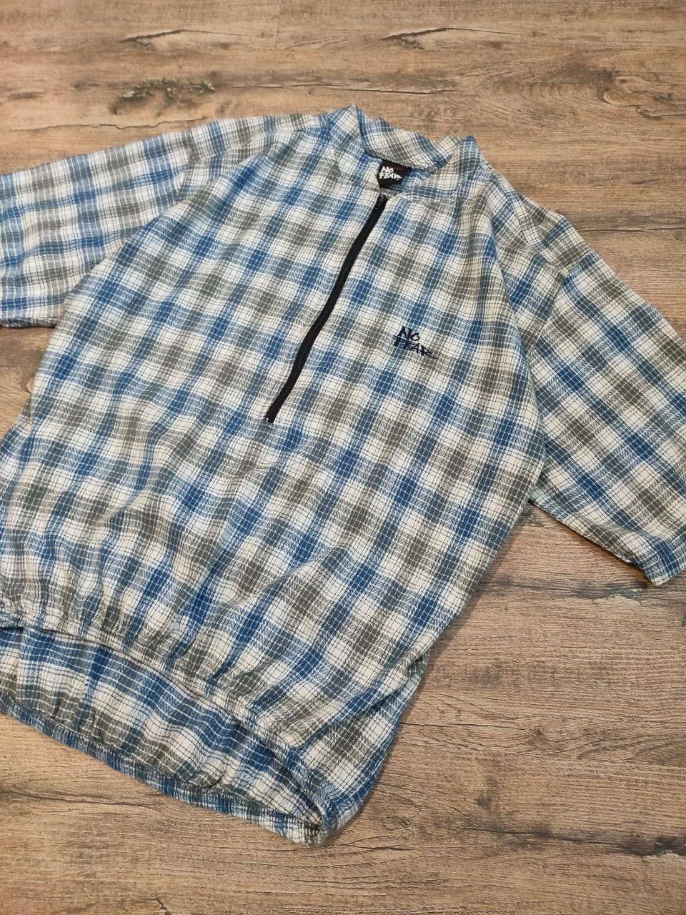 No Fear No Fear Sports Vintage 90's Grunge T-Shirt 1/2 Zip Size L Size US XL / EU 56 / 4 - 1 Thumbnail