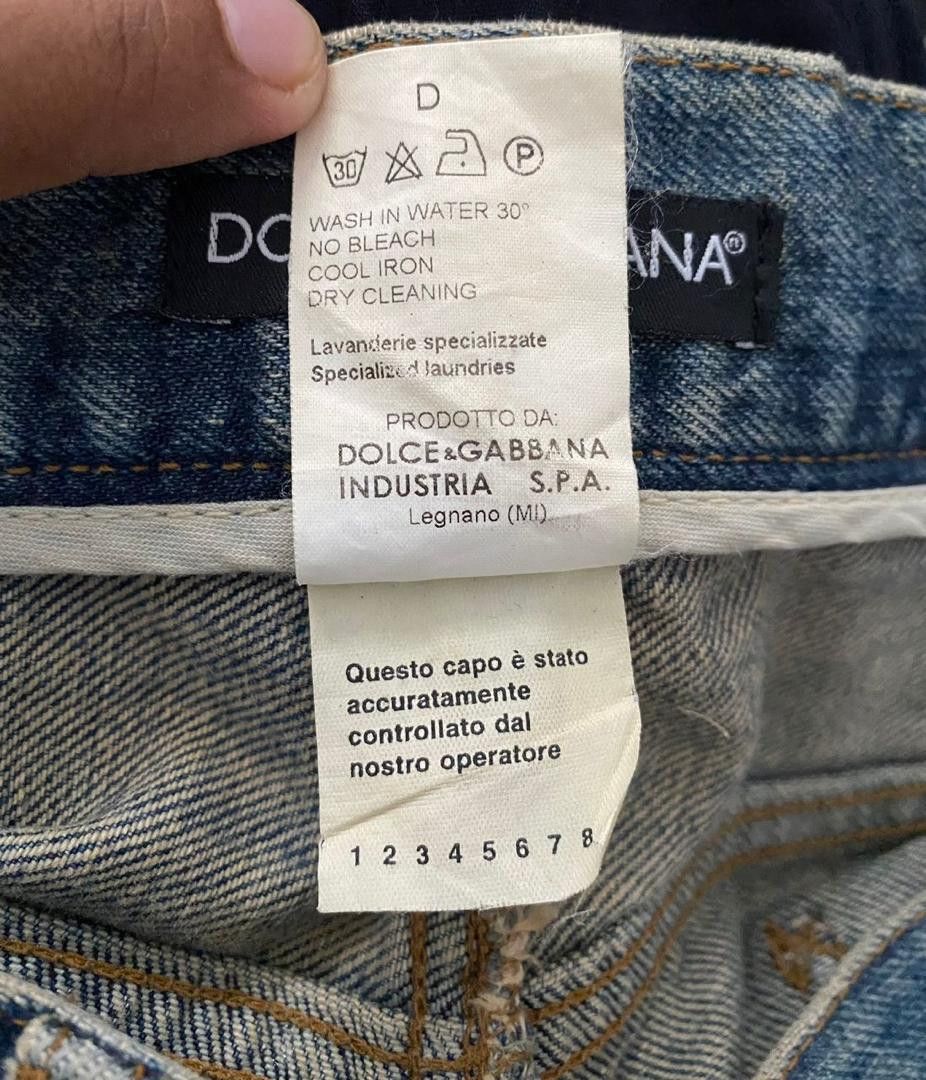 Dolce & Gabbana Vintage Dolce & Gabbana Classic Fit Jeans Size US 37 - 9 Thumbnail