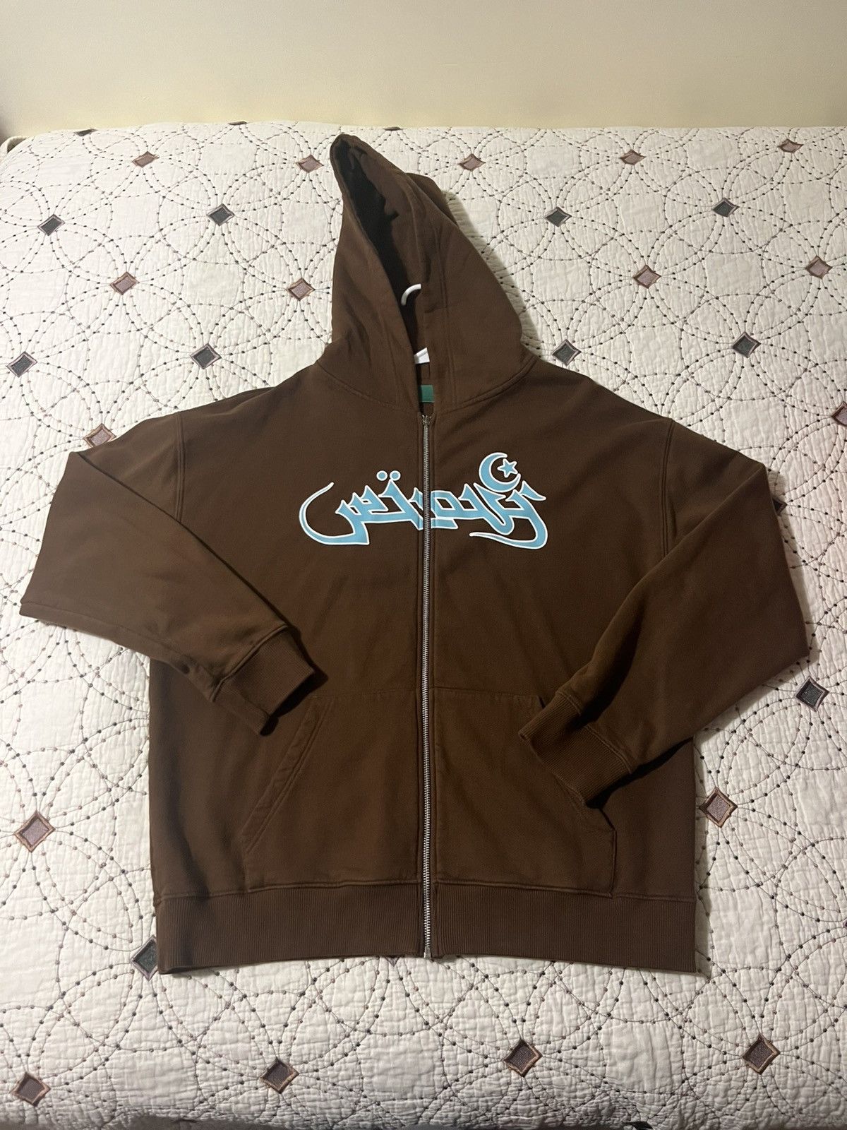 Velour Velour Scars Brown Zip-up Jacket Size US L / EU 52-54 / 3 - 1 Thumbnail