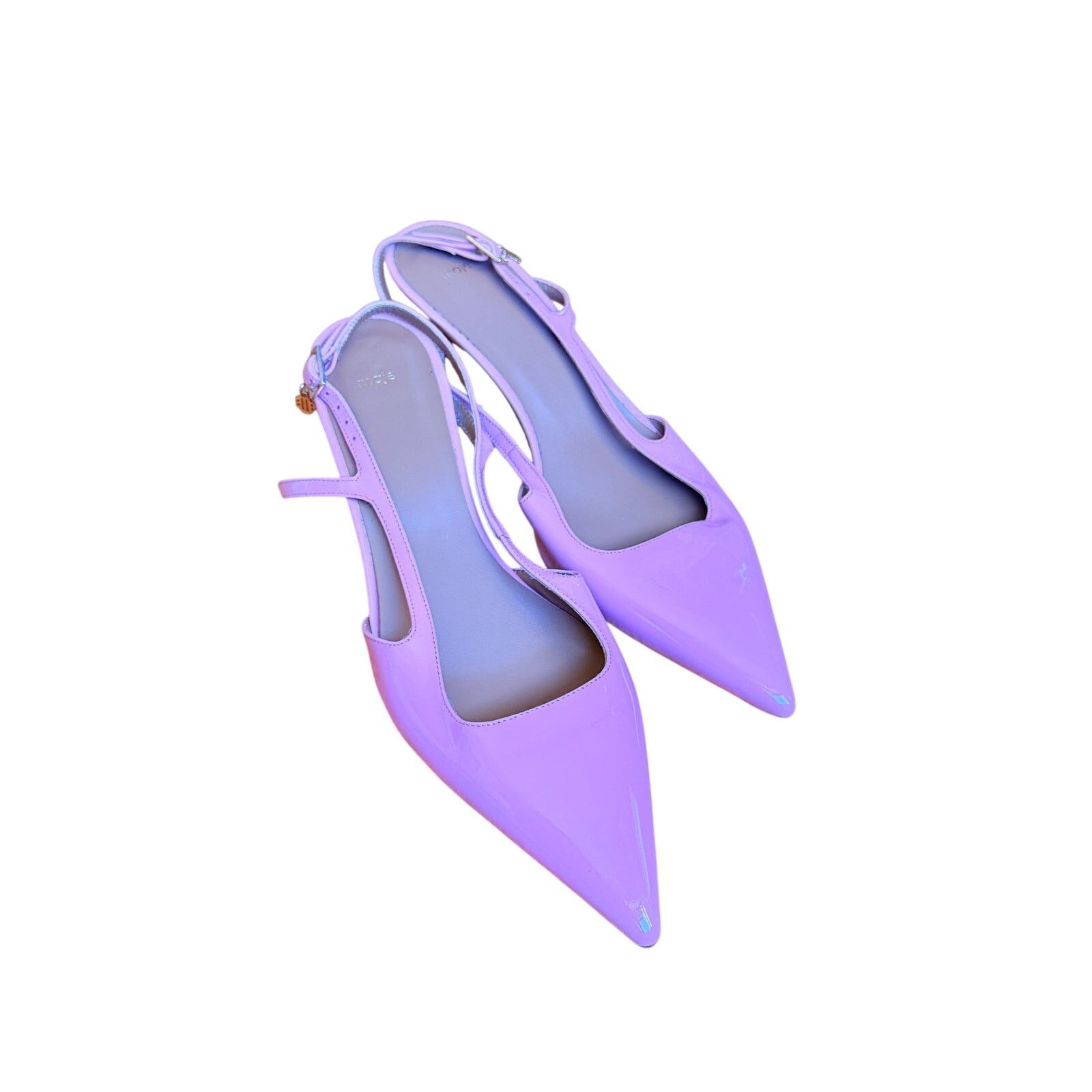 Maje Maje Pink Patent Leather Lacquered Heels Size US 7.5 / IT 37.5 - 1 Thumbnail