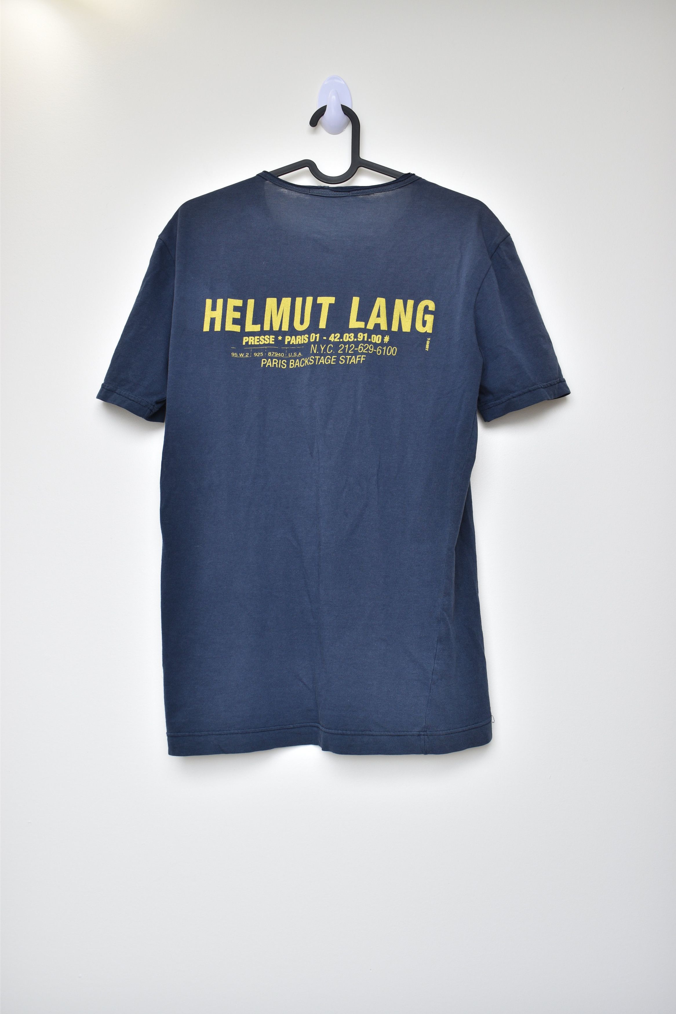 Helmut Lang × Vintage Helmut AW95 Backstage Staff Phoenix Tee T-shirt Size US S / EU 44-46 / 1 - 2 Thumbnail