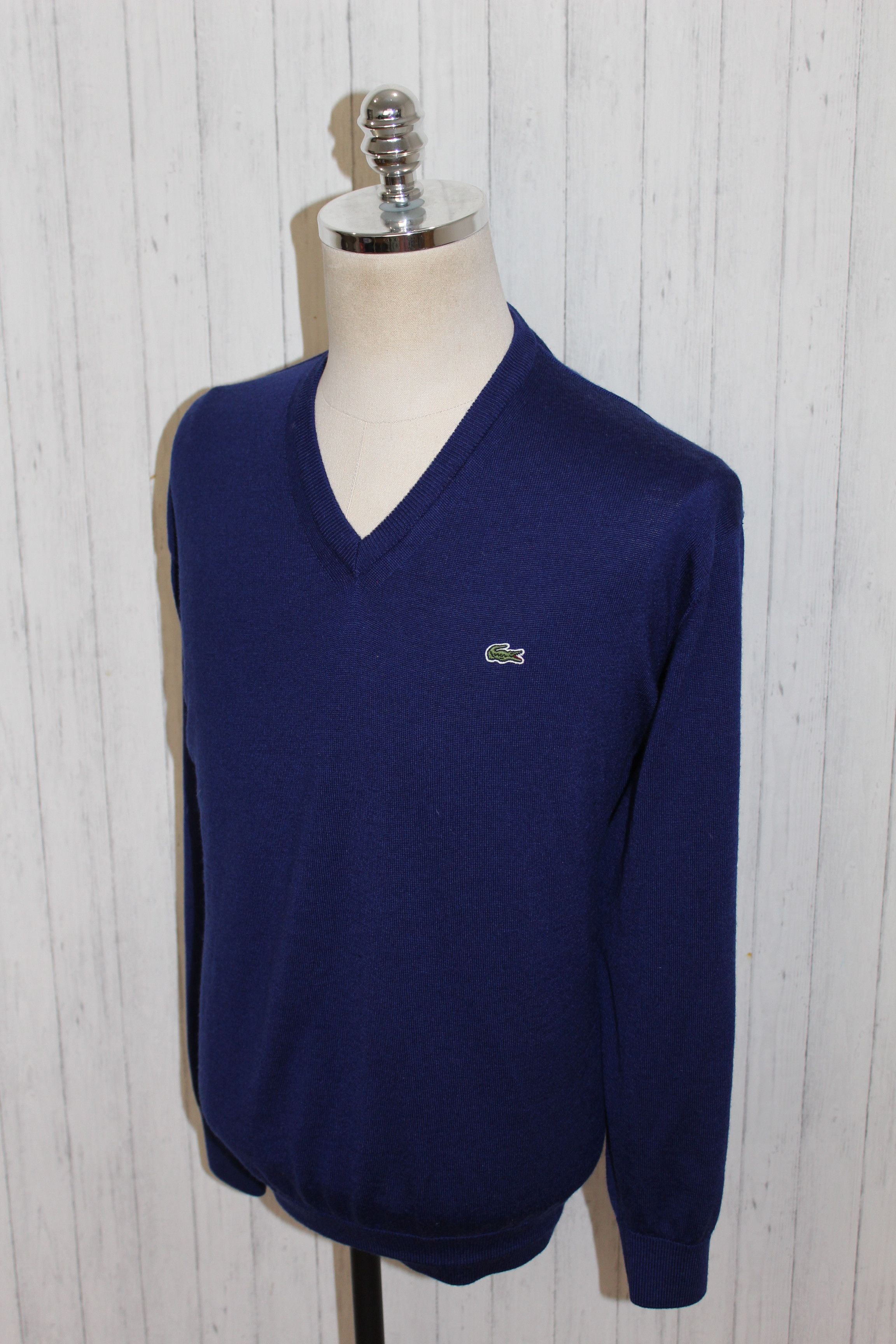 Lacoste LACOSTE Wool Knitted Cardigan Sweater Size 3XL Size US XXL / EU 58 / 5 - 5 Thumbnail