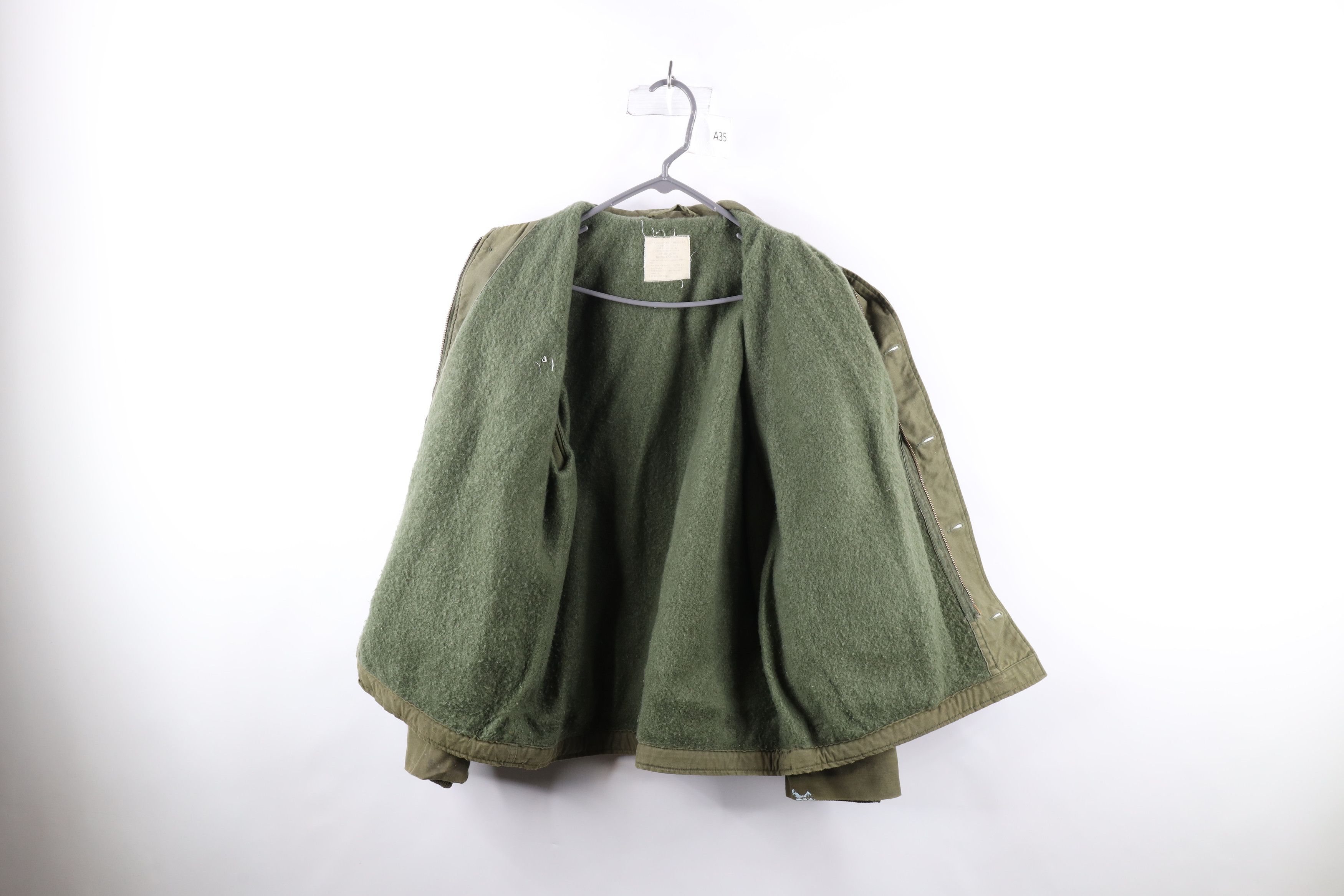 Vintage Vintage 70s Vietnam War Permeable A-2 Deck Jacket USA Size US L / EU 52-54 / 3 - 13 Thumbnail