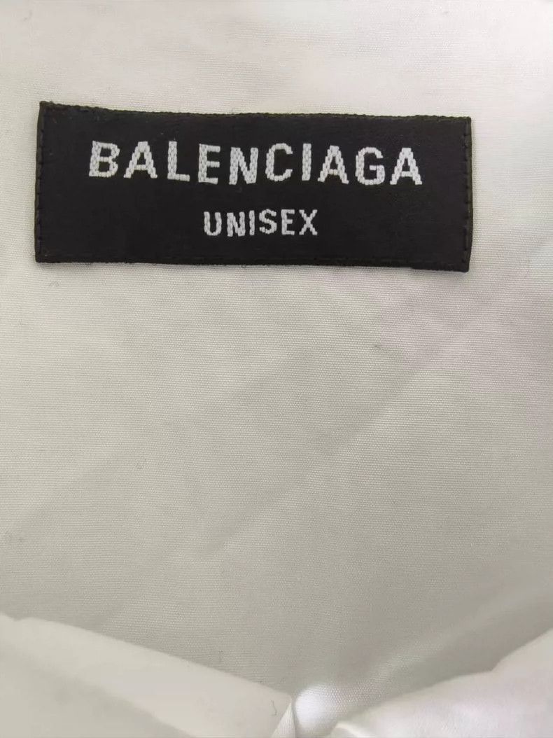 Balenciaga Balenciaga Logo Embroidered Shirt Size 38-2505 Size US M / EU 48-50 / 2 - 3 Thumbnail