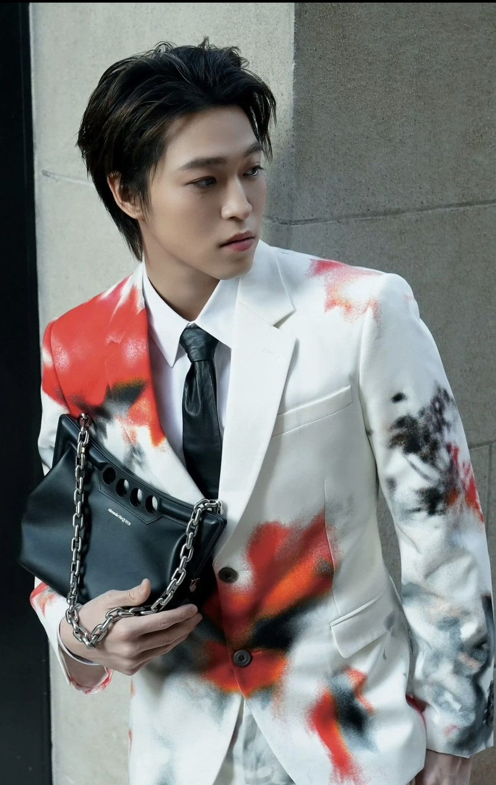 Alexander McQueen Obscured Floral print blazer size48 Size 48R - 2 Thumbnail