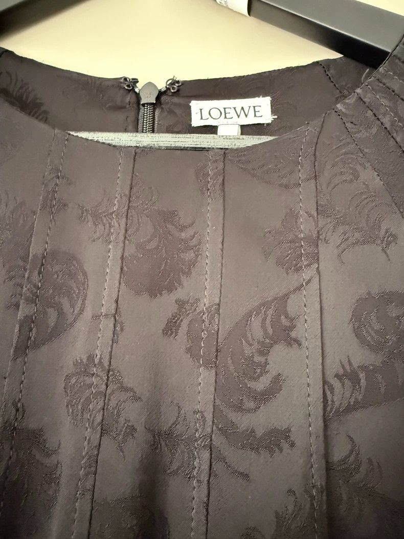 Loewe LOEWE Silk jacquard patchwork dress Size XS / US 0-2 / IT 36-38 - 2 Thumbnail