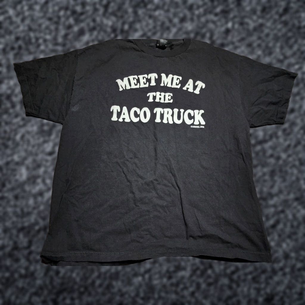 Vintage VINTAGE Cartel Ink Men’s T-Shirt 2XL Short Sleeve Crew Neck Black Graphic Tee Tattoo Truck Theme Size US XXL / EU 58 / 5 - 1 Thumbnail