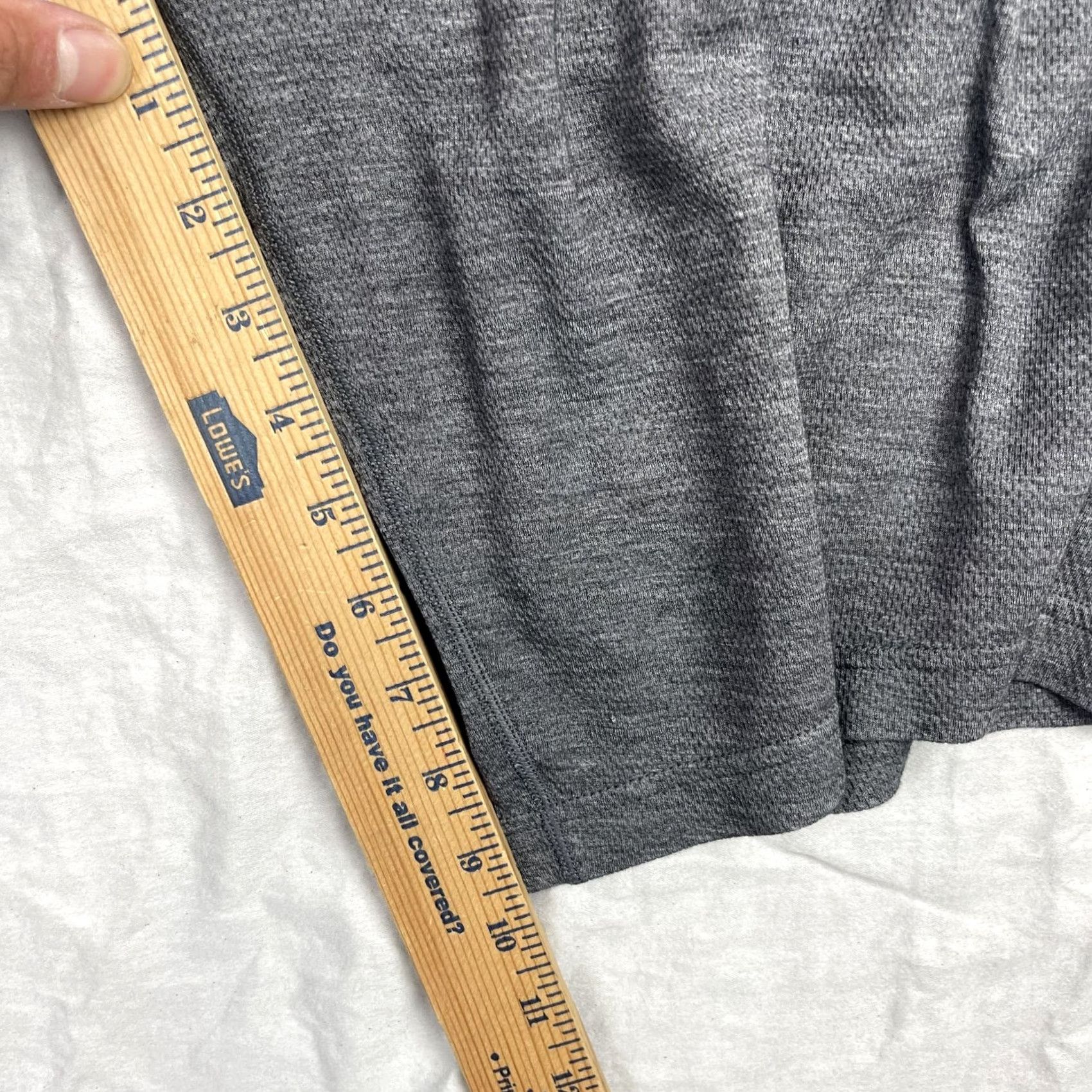 Lululemon Lululemon Athletica Shorts Mens Medium Gray Heather Athletic Knit Gym Running Size US 28 / EU 44 - 7 Thumbnail