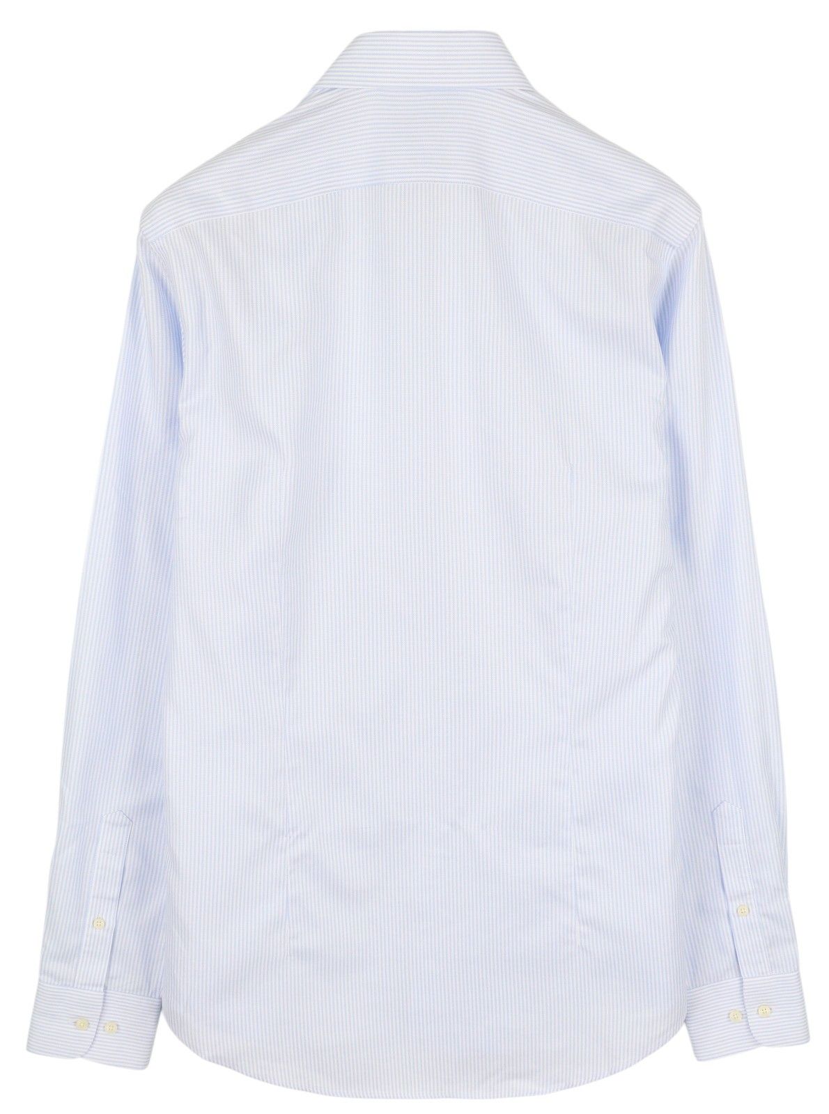 Suitsupply TRY ON XS 41L/16L Pinstriped Cutaway Shirt 86180 Size 42R - 2 Thumbnail