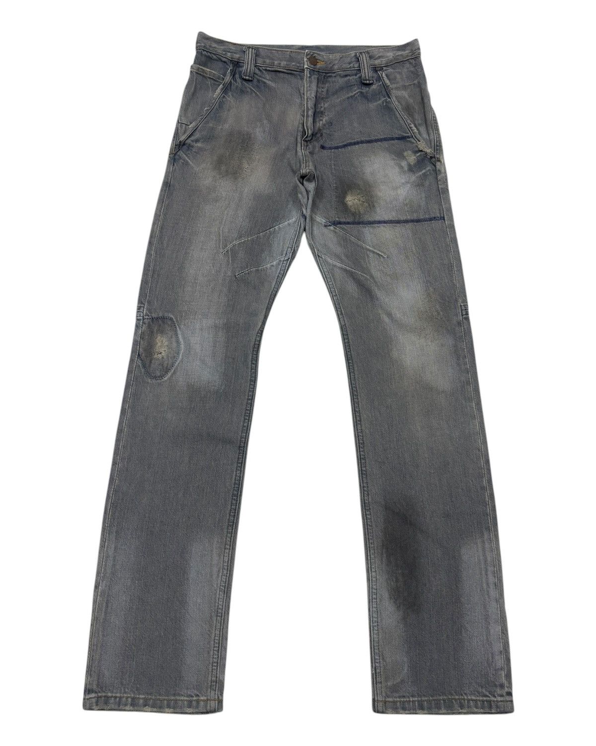 Hysteric Glamour × If Six Was Nine × Kapital RARE VINTAGE JAPANESE DENIM BIG JOHN FADED GREY JEANS Size US 32 / EU 48 - 1 Thumbnail