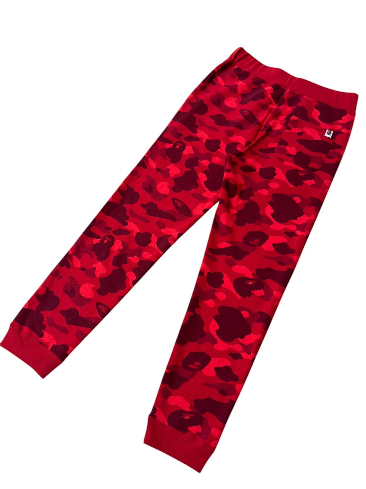 Bape BAPE Red Camo Tiger Shark Sweatpants Size US 34 / EU 50 - 4 Thumbnail