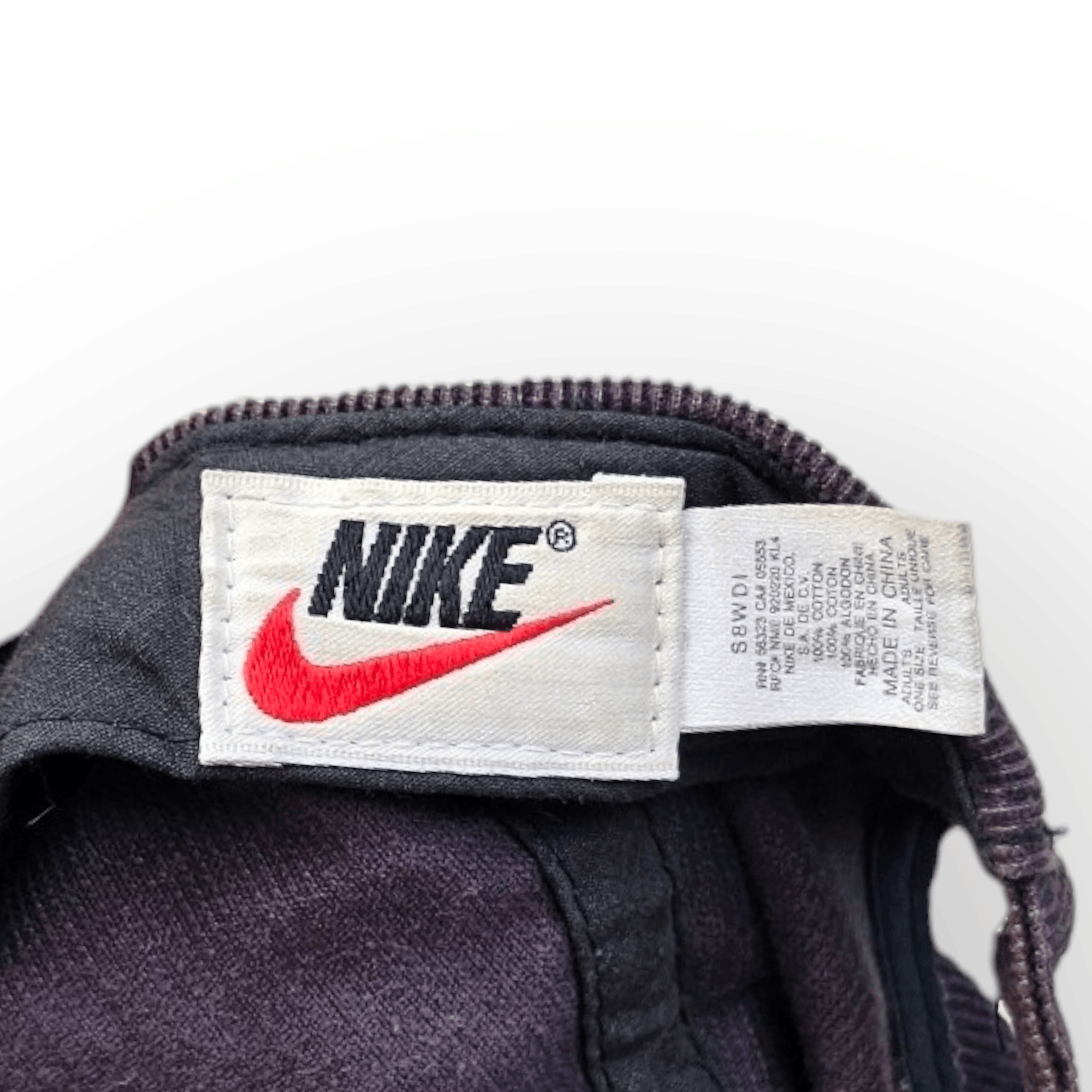Nike × Vintage Nike Metallic Swoosh Hat Size ONE SIZE - 4 Thumbnail