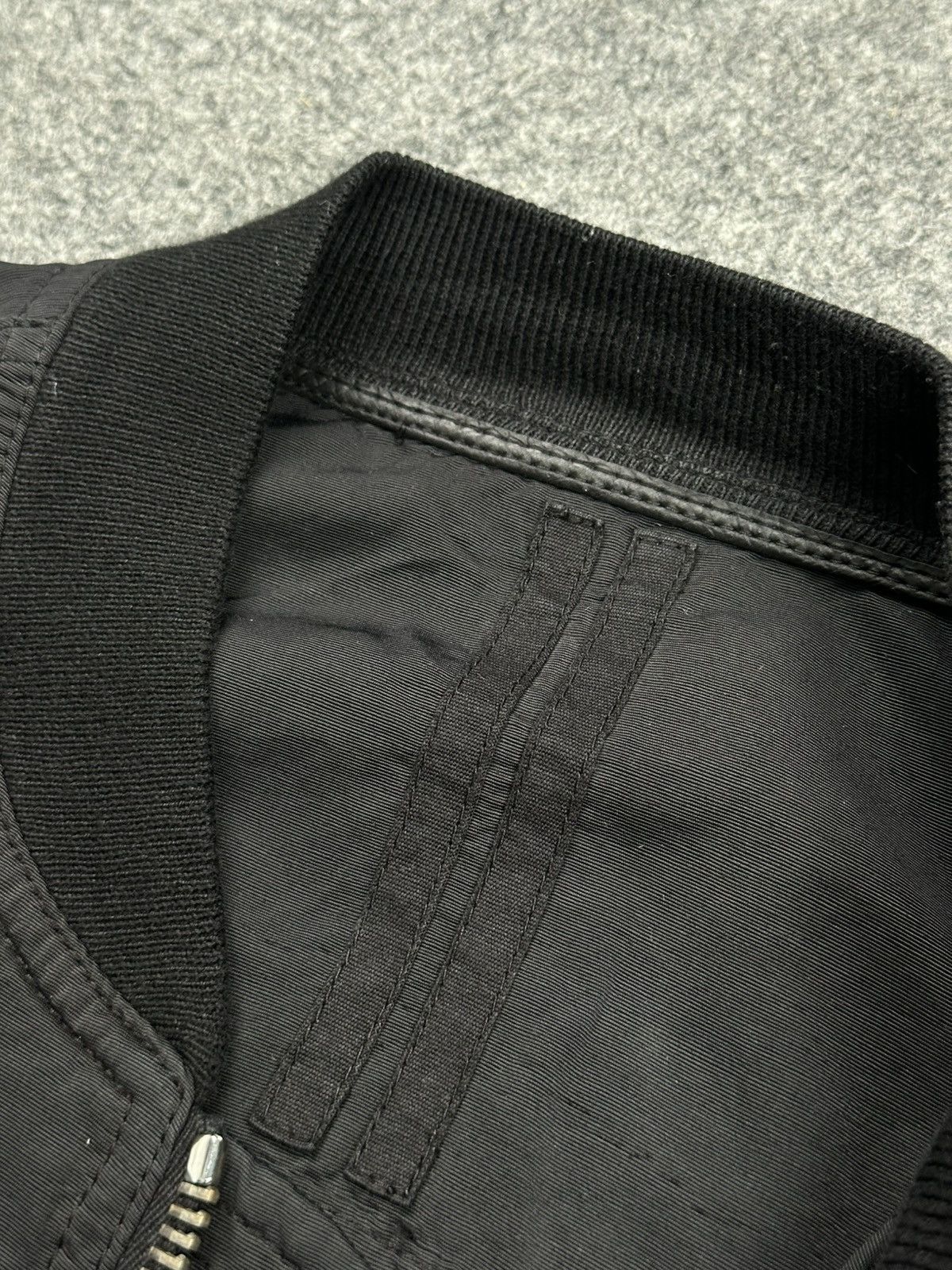 Rick Owens Drkshdw Rick Owens DRKSHDW - S/S16 Flight Trench MA-1 Bomber Jacket Size US XS / EU 42 / 0 - 14 Thumbnail
