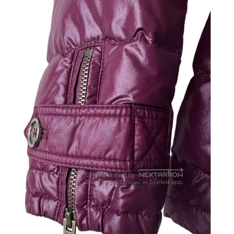 Burberry Burberry Burgundy Long Puffer Coat for Women. Size S / US 4 / IT 40 - 6 Thumbnail