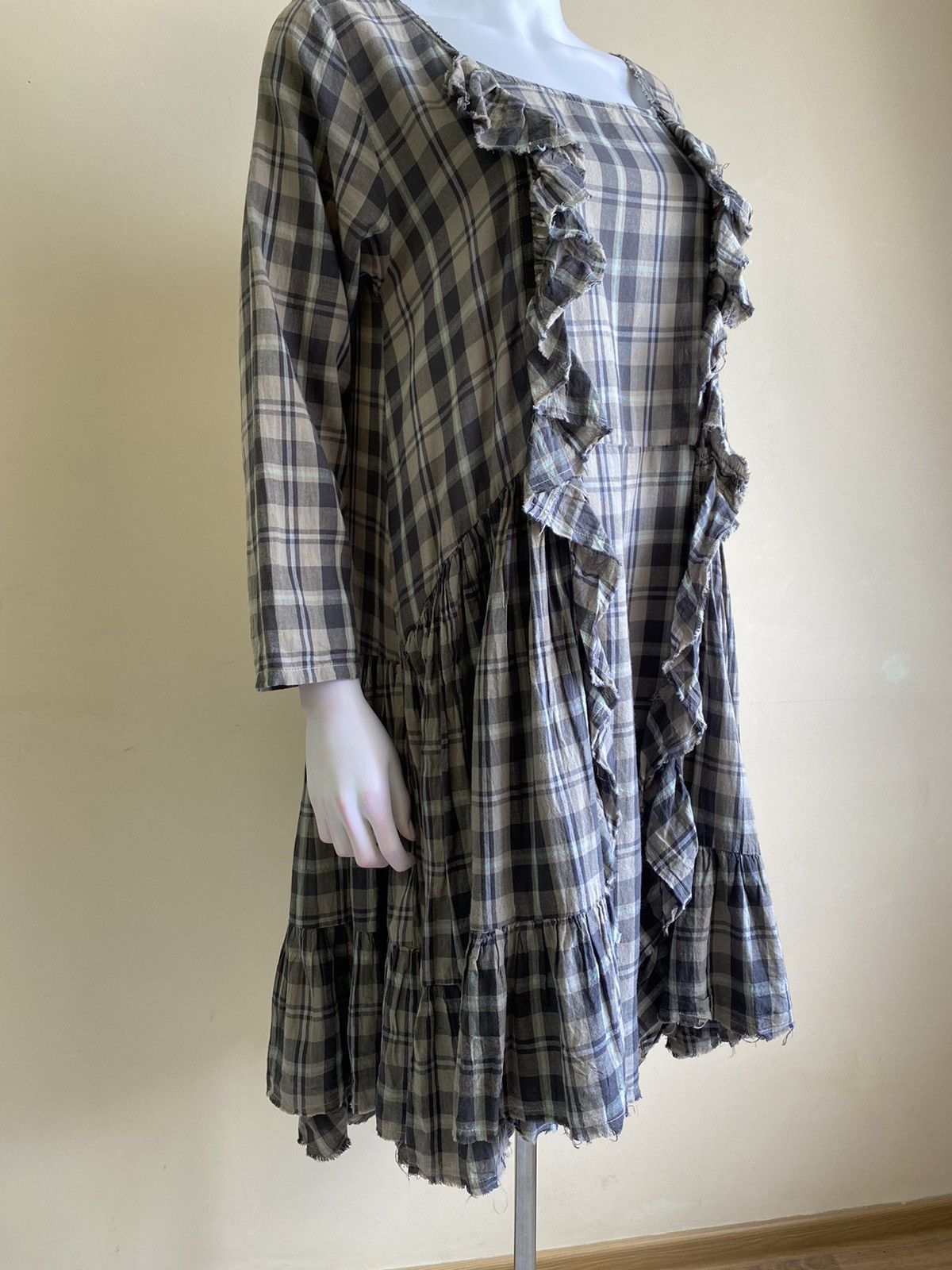 Other Ewa i Walla Womens Multicolor Plaid Knee Length Dress Size M Size M / US 6-8 / IT 42-44 - 5 Thumbnail