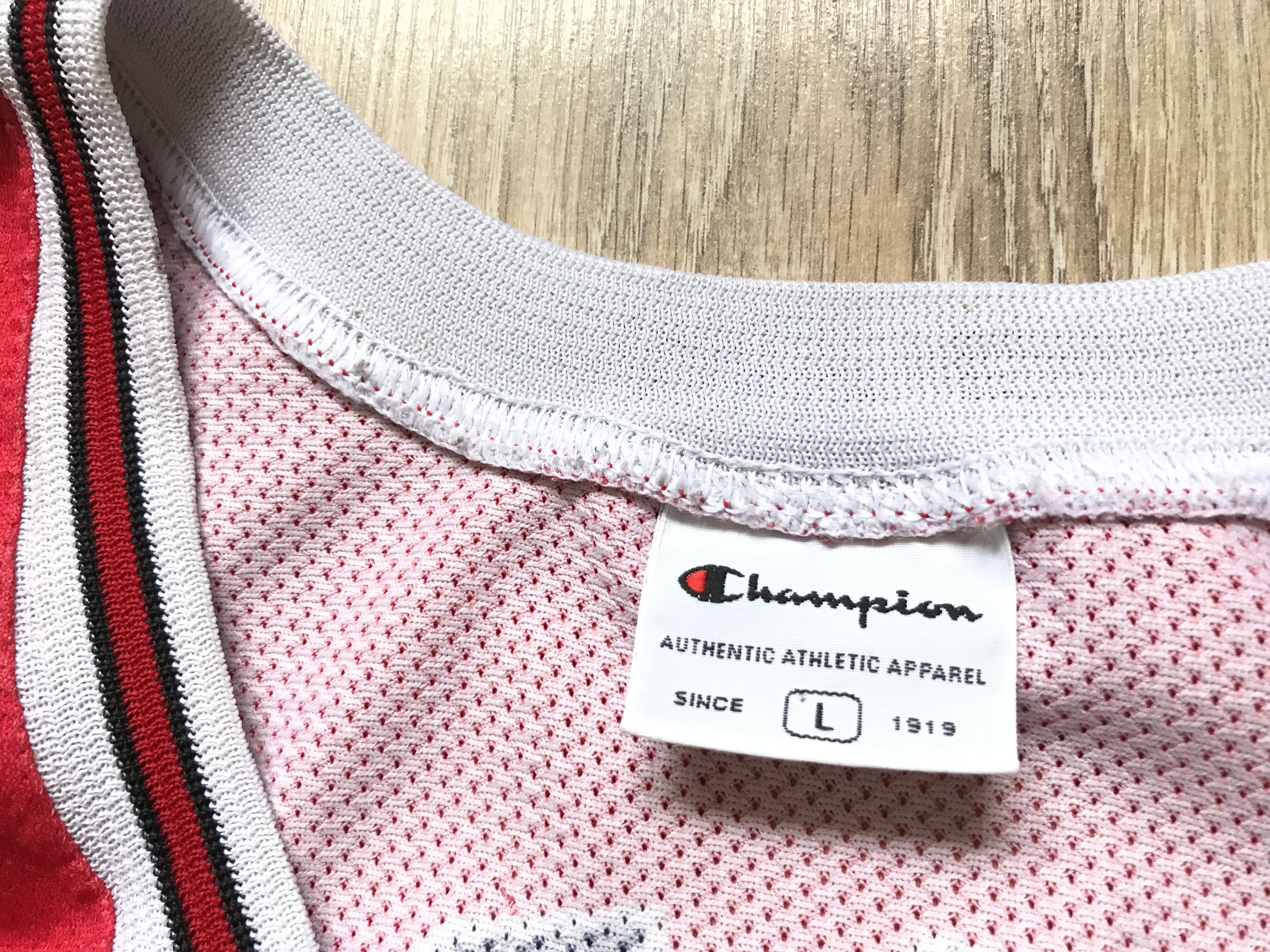 NBA × Vintage Chicago Bulls NBA Champion Jersey #3 Chandler Size US L / EU 52-54 / 3 - 7 Thumbnail