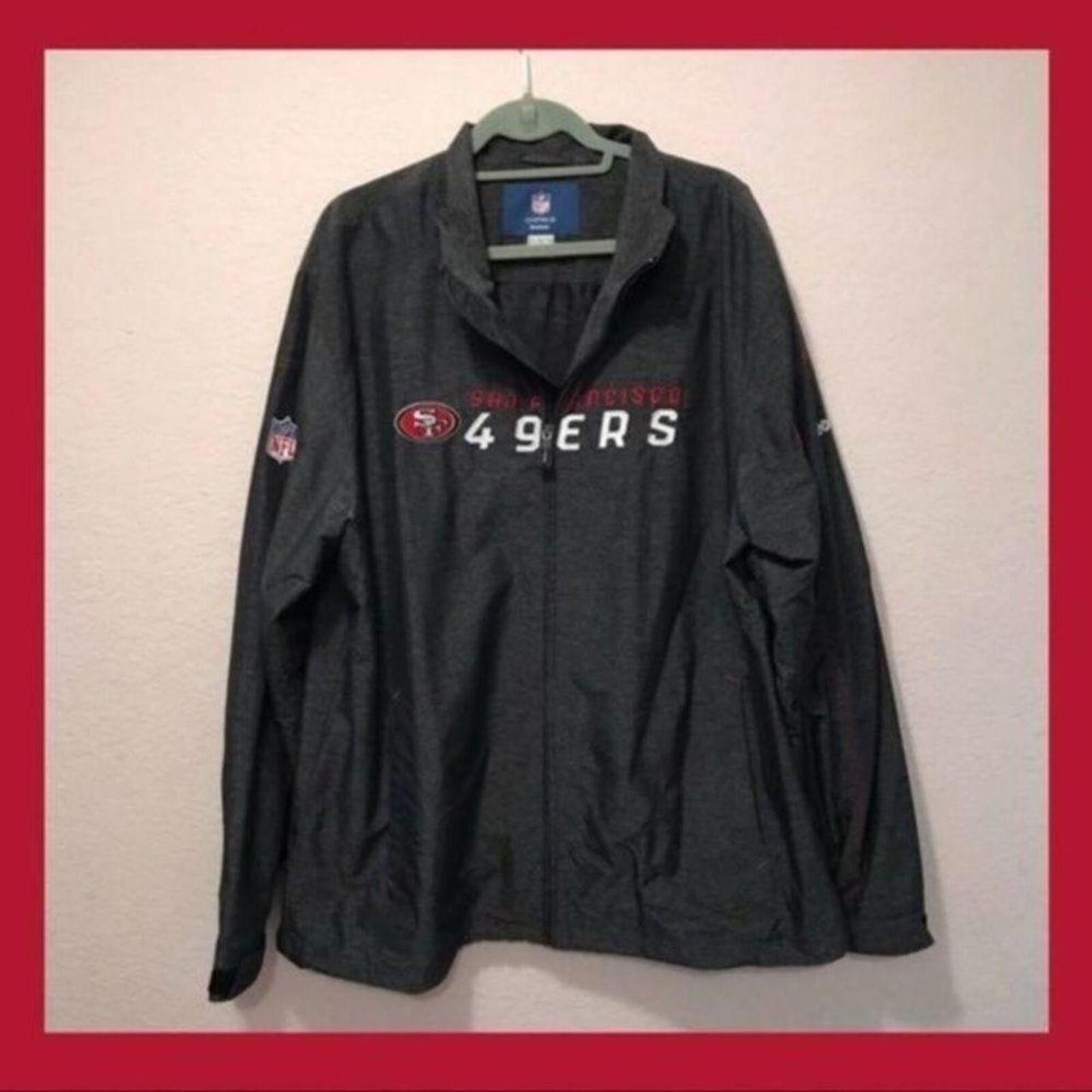 NFL San Francisco 49ers Full Zip Jacket Size ONE SIZE - 1 Thumbnail