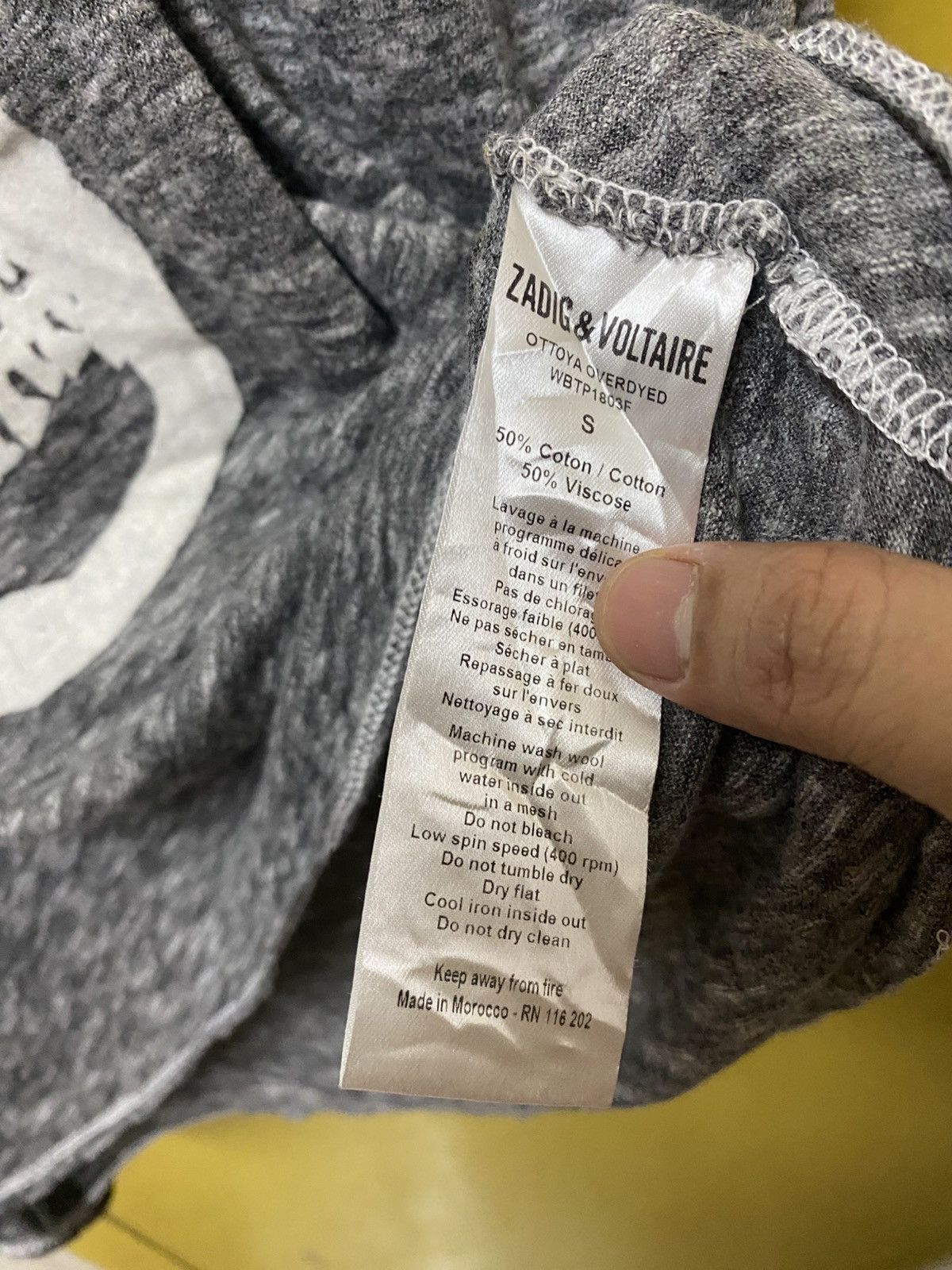 Zadig & Voltaire Zadig & Voltaire Tshirt Short Sleeve Size S / US 4 / IT 40 - 8 Thumbnail