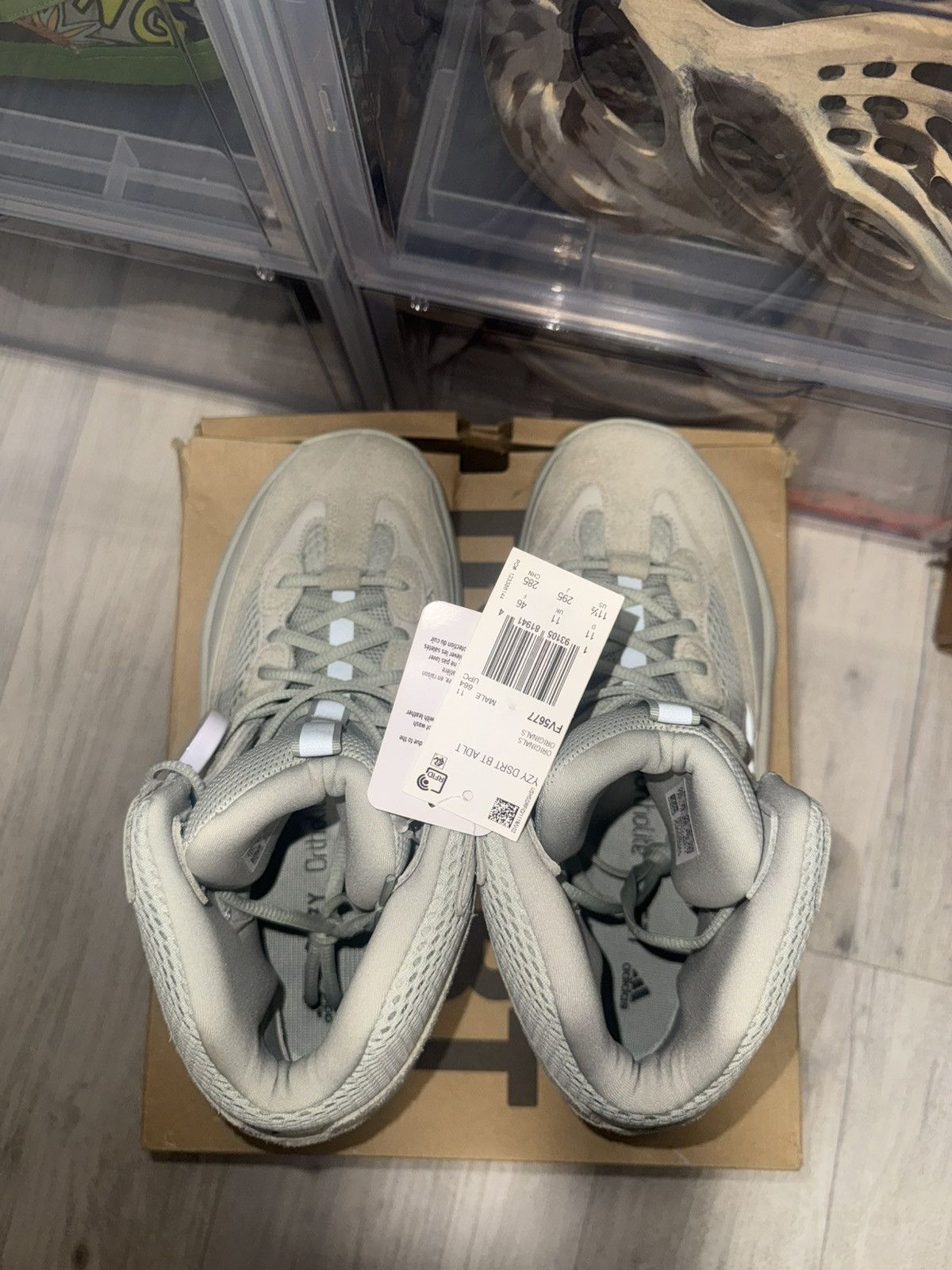Adidas × Kanye West Adidas Yeezy Desert Boot Salt Size US 11.5 / EU 44-45 - 6 Thumbnail
