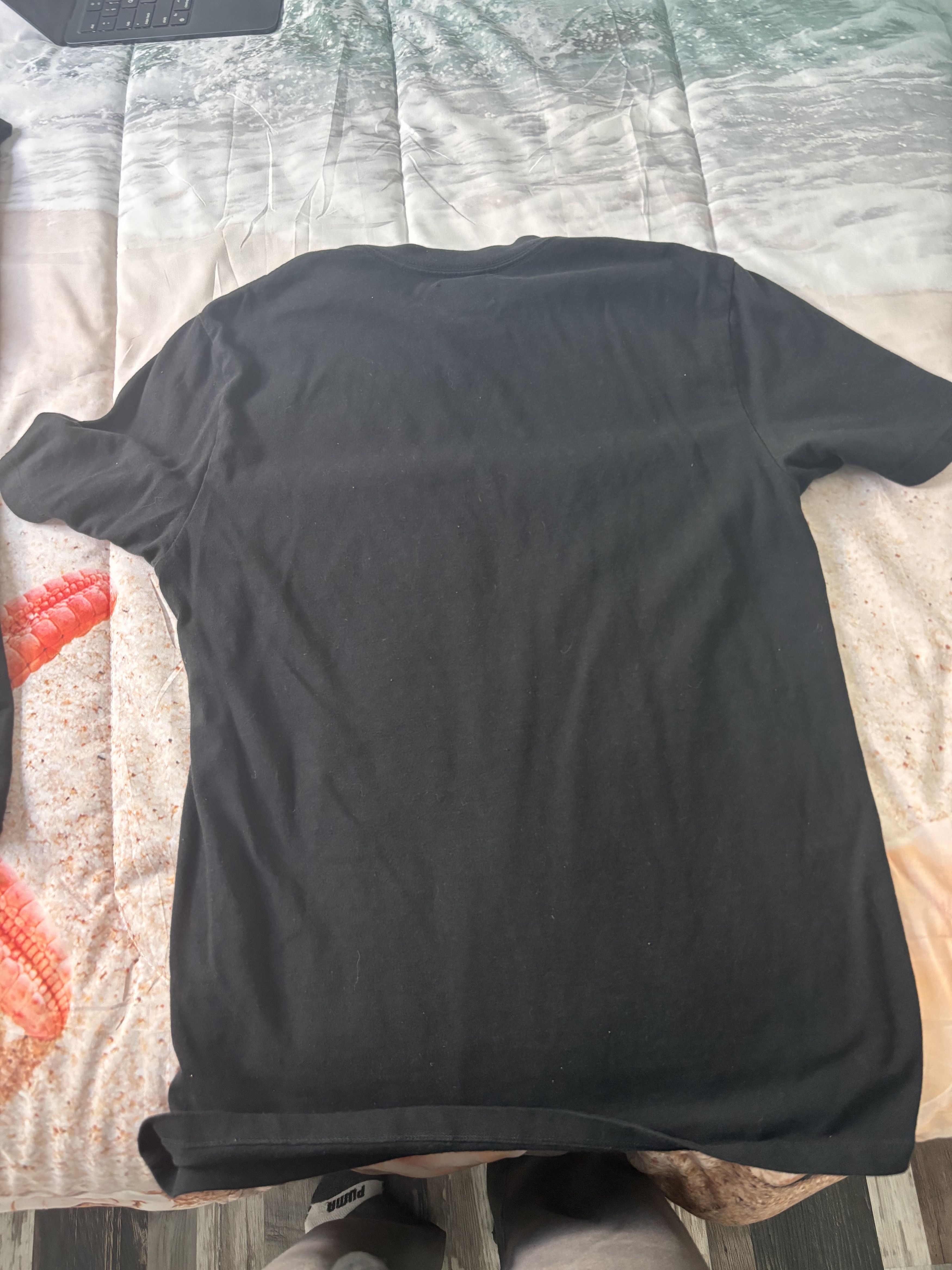 Aime Leon Dore Black Aime Leon Dior tonal logo tee Size US S / EU 44-46 / 1 - 1 Thumbnail