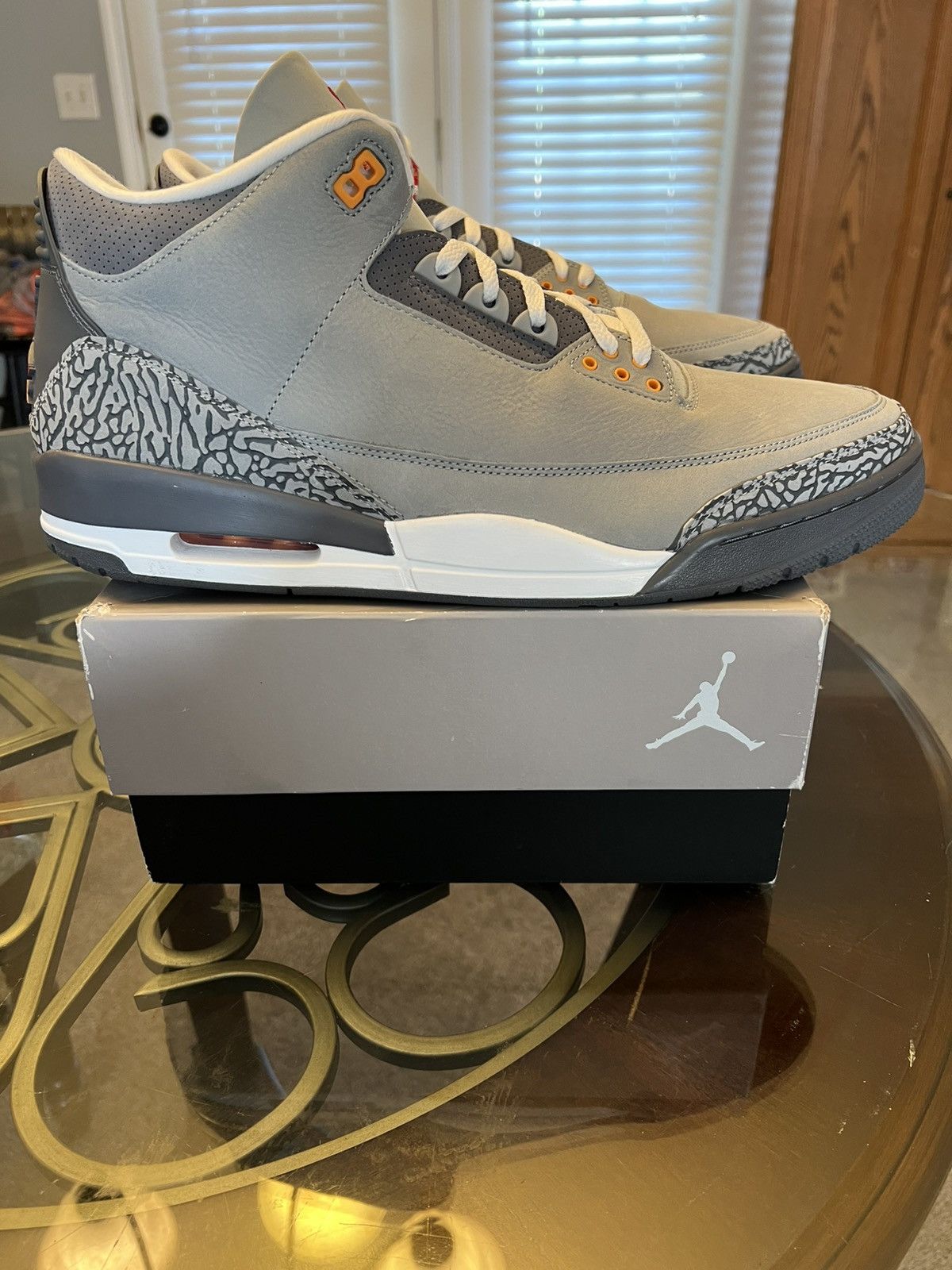 Jordan Brand Jordan 3 Retro Cool Grey 2021 SIZE 18 Size US 15 / EU 48 - 5 Thumbnail