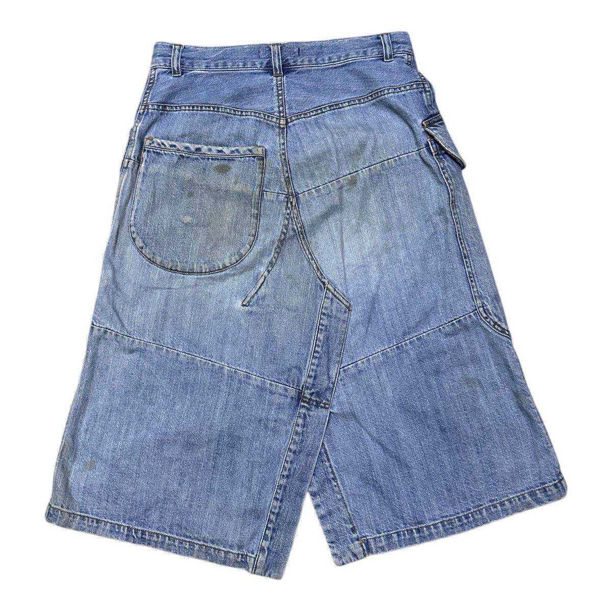 Tsumori Chisato Vintage Tsumori Chisato Issey Miyake denim pachwork skirt Size 28" / US 6 / IT 42 - 8 Thumbnail