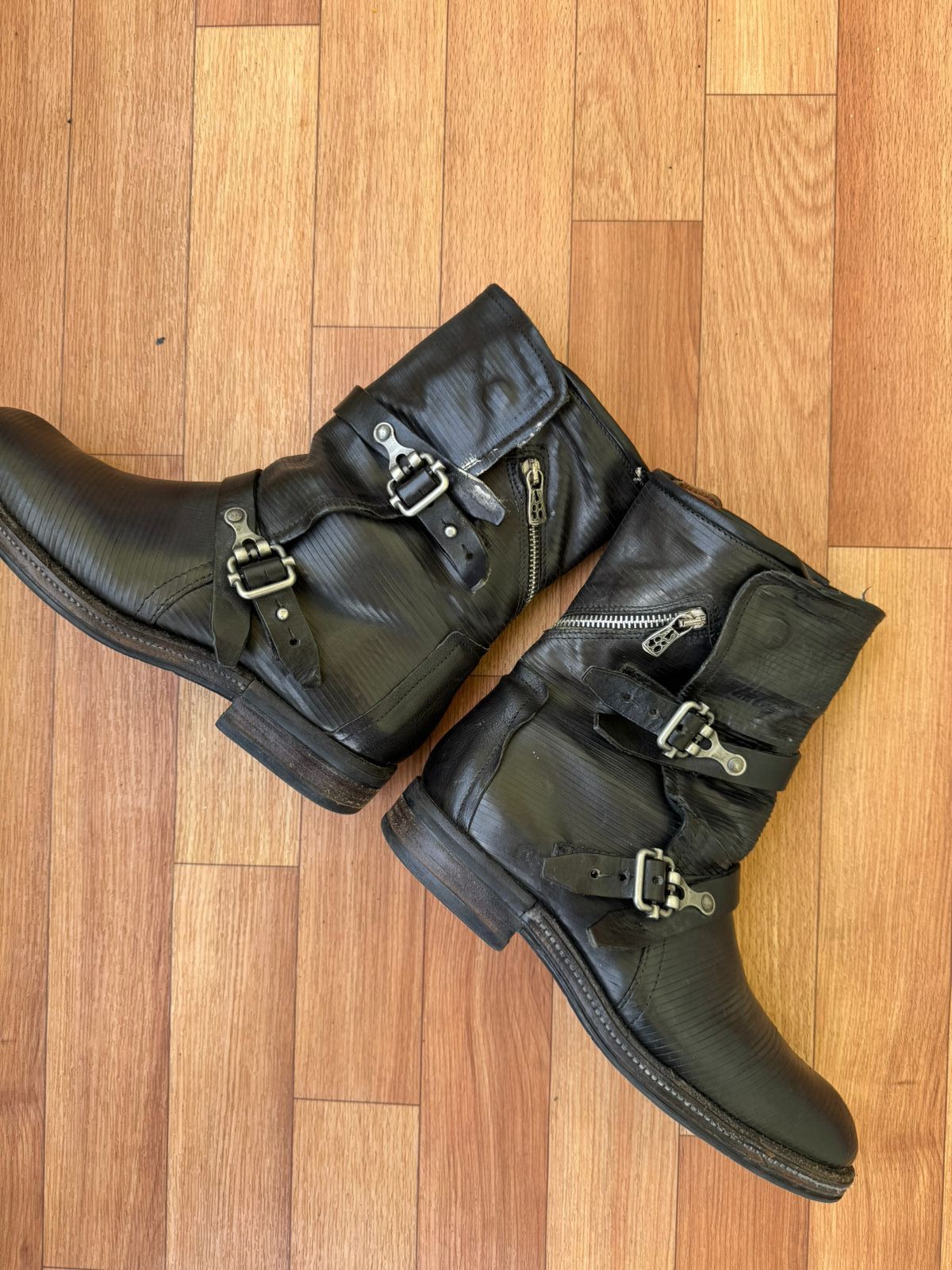 A.S.98 A.S 98 Rare Boots Buckle Strap Size US 7 / EU 40 - 8 Thumbnail