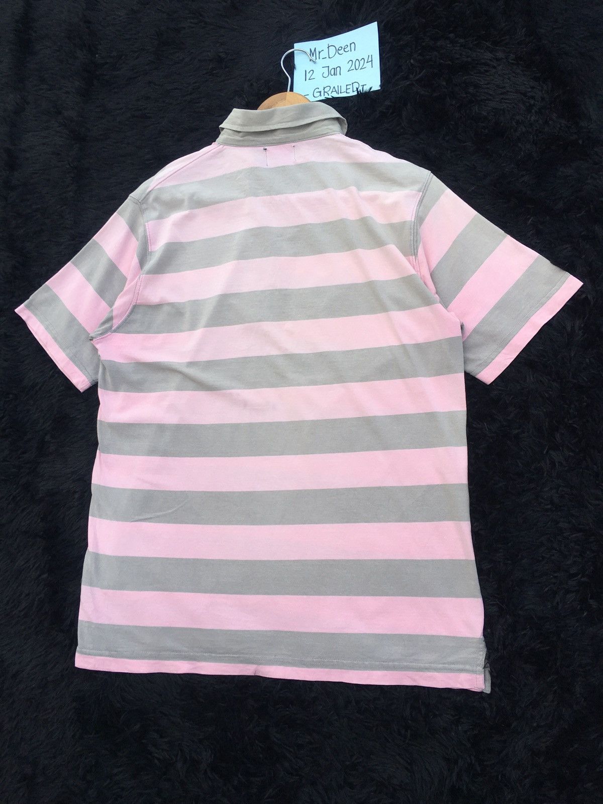 Stussy Rare Vintage Stussy Pink Stripes Collar Shirt Size US M / EU 48-50 / 2 - 17 Thumbnail