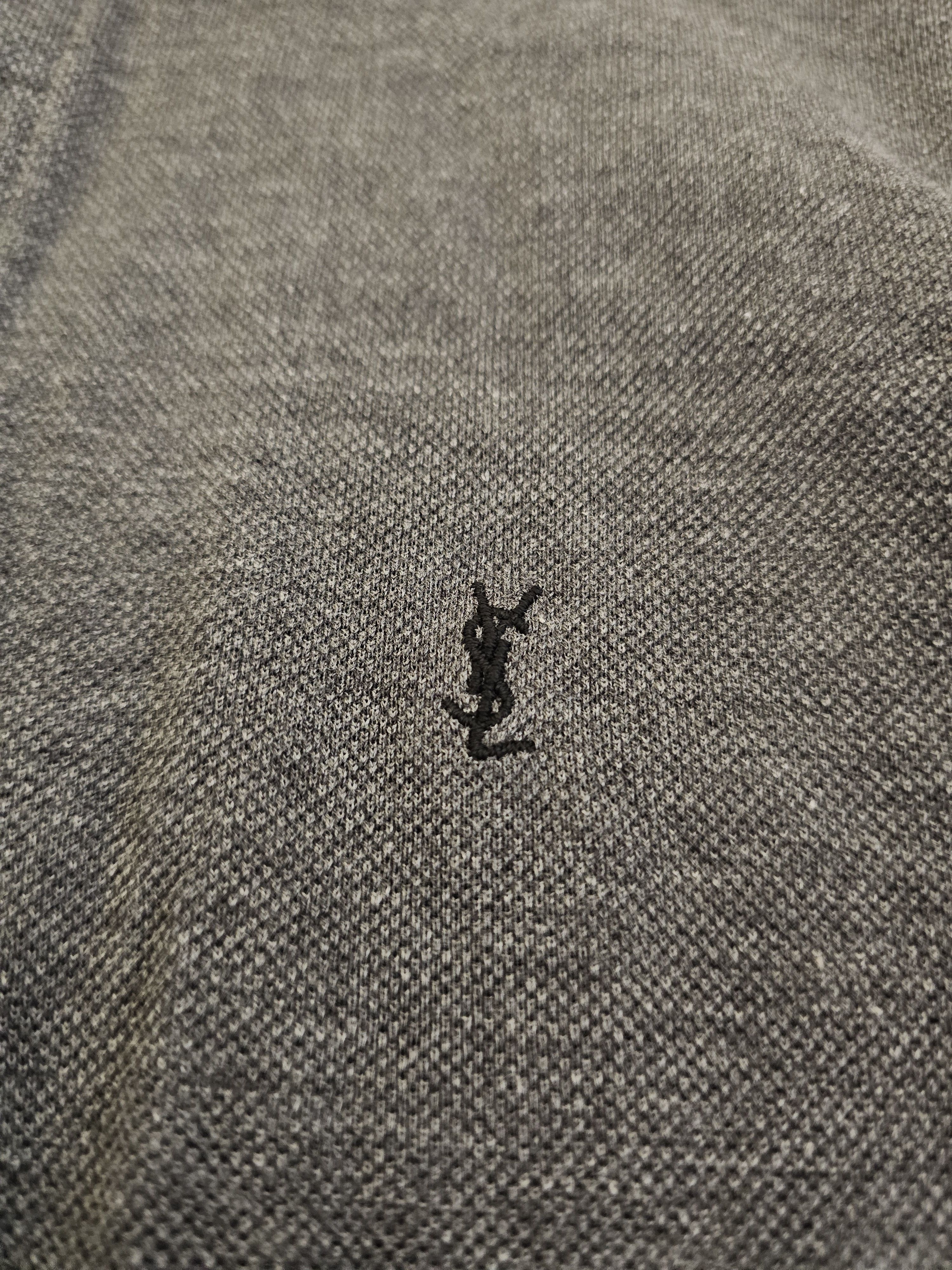 Saint Laurent Paris Saint Laurent Paris Men's Long Sleeve Polos Shirts Size M Size US M / EU 48-50 / 2 - 3 Thumbnail
