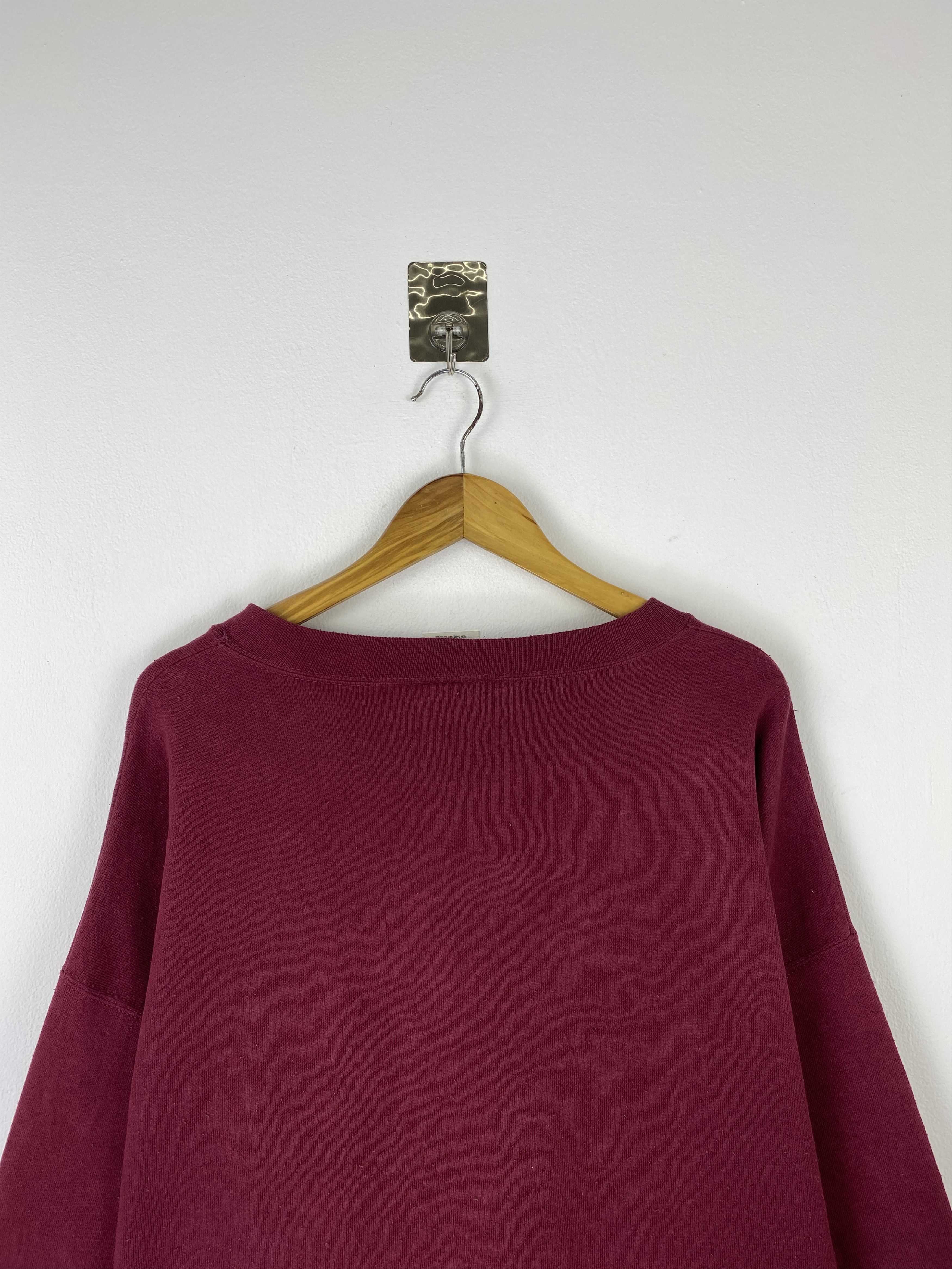 Reebok Vintage 90s Reebok Pullover Crewneck Sweatshirt SH0542 Size US XL / EU 56 / 4 - 4 Thumbnail