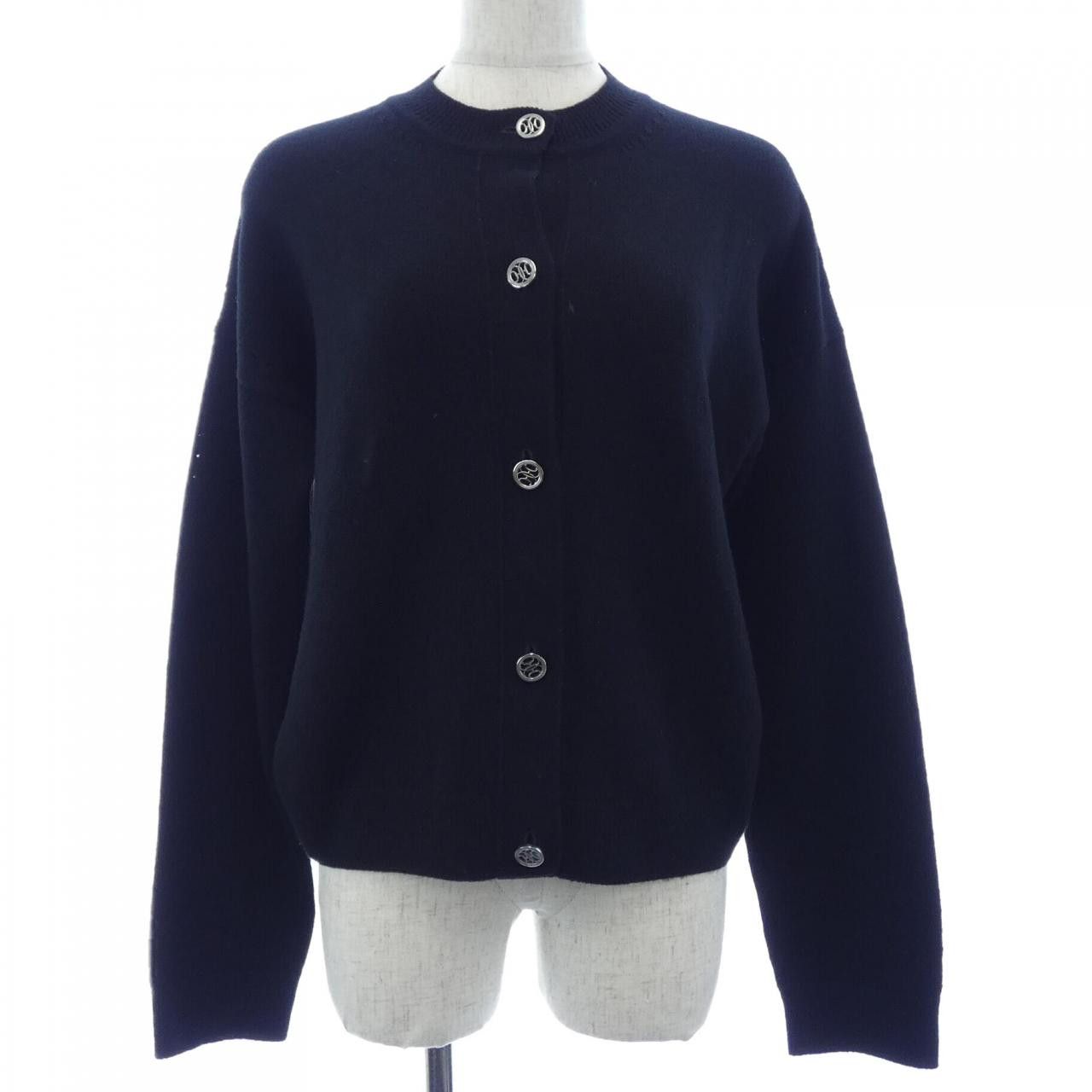 Hermes Hermes Hermes H Lift Cashmere Cardigan Textile Tops DUTY FREE for USA Size ONE SIZE - 1 Thumbnail