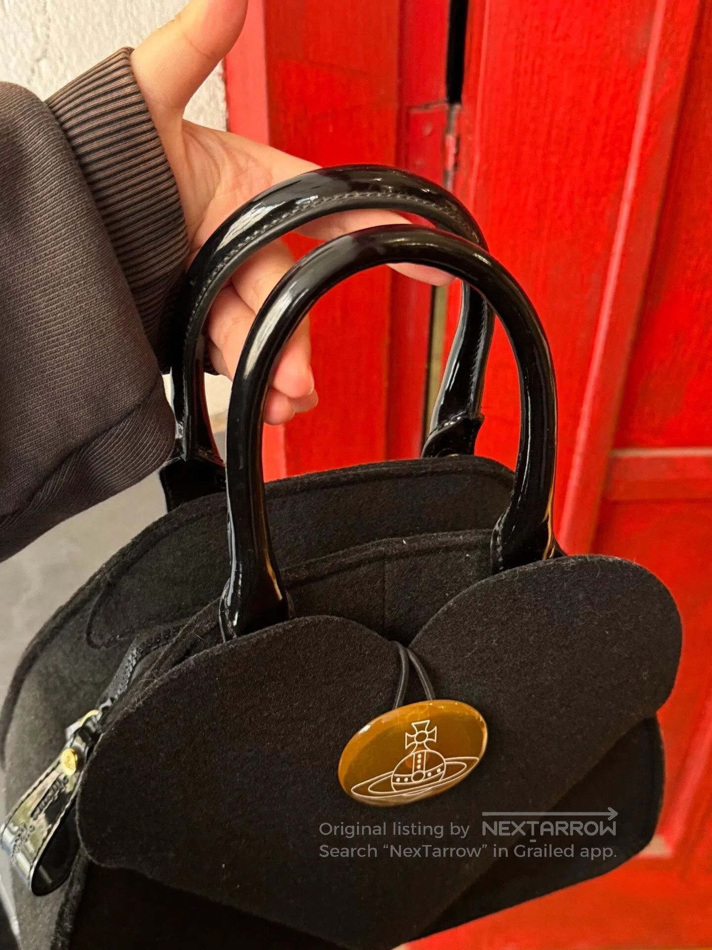 Vivienne Westwood vivienne westwood black heart handbag. Size ONE SIZE - 5 Thumbnail