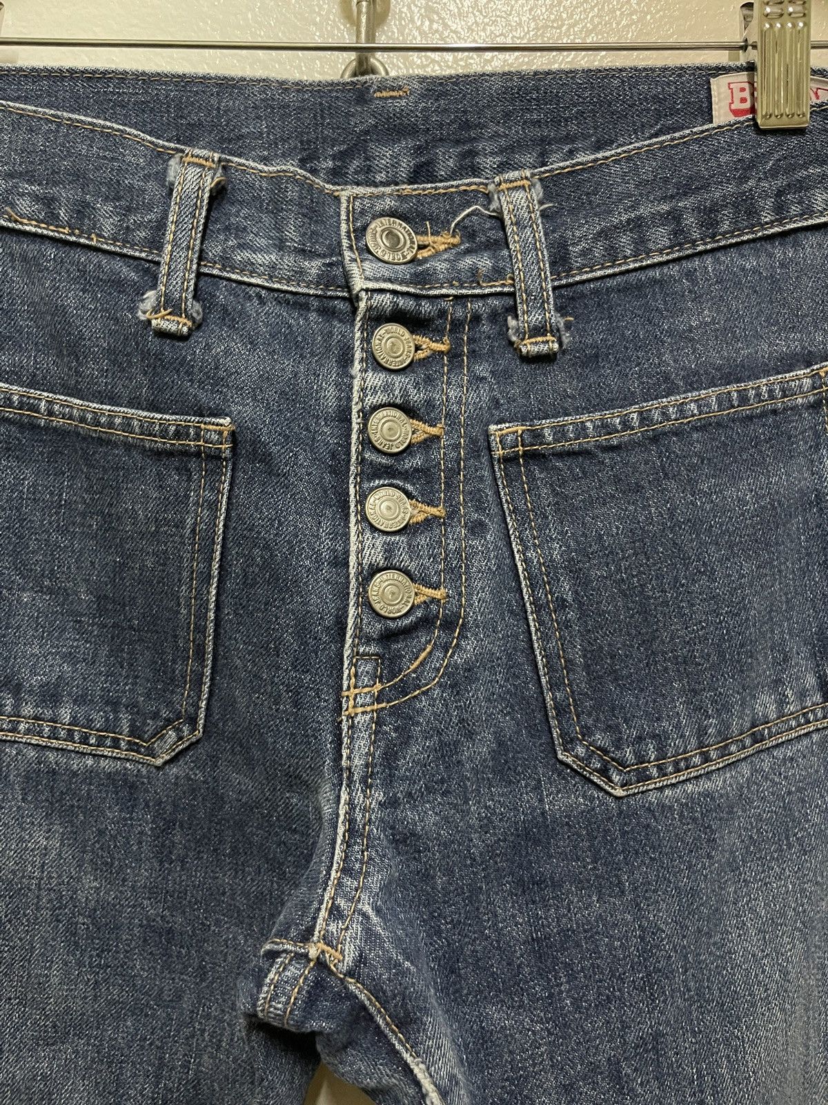 Japanese Brand × Vintage Bison Vintage Flare Boot Cut Jeans Size 27" / US 4 / IT 40 - 8 Thumbnail
