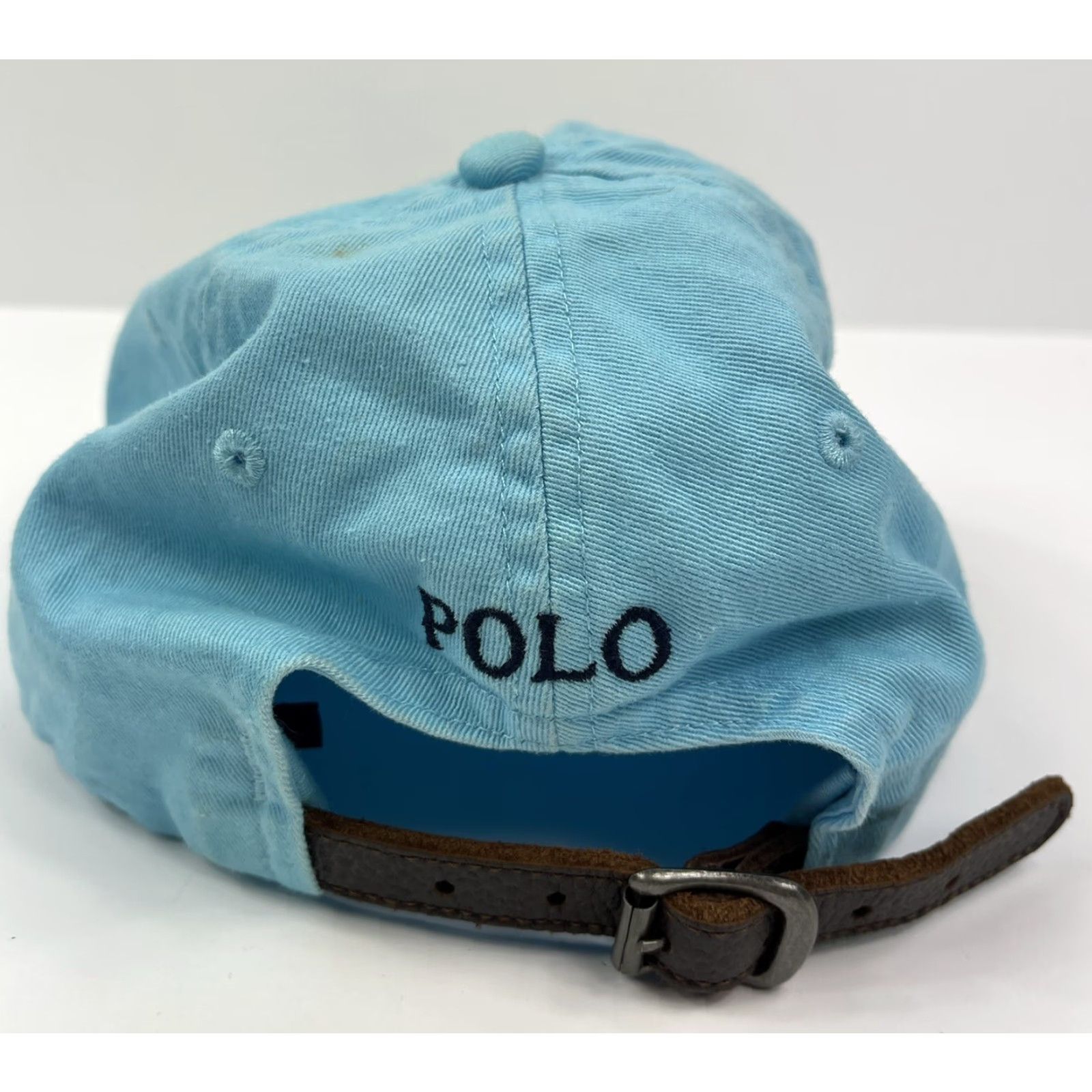 Ralph Lauren VINTAGE Polo Ralph Lauren Hat Pony RL 90s Golf Rare Strapback Sportsman Blue Hat Adjustable Mens Baseball Cap Size US M / EU 48-50 / 2 - 3 Thumbnail